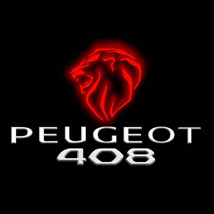 PEUGEOT 408 LOGO PROJECTOT LIGHTS (quantity 1 = 1 sets/2 door lights) Nr.6024q42