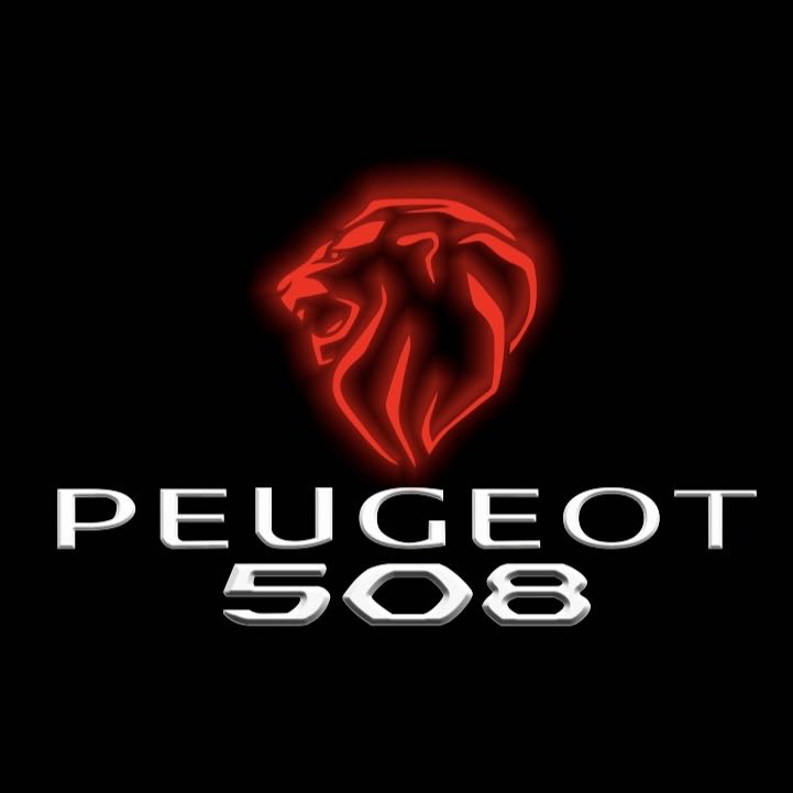 PEUGEOT 508 LOGO PROJECTOT LIGHTS (quantity 1 = 1 sets/2 door lights) Nr.6024q46