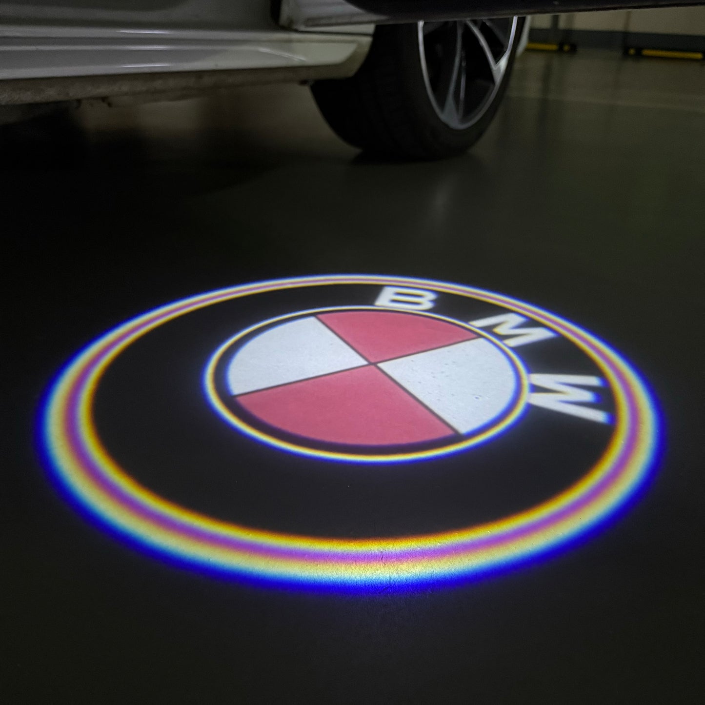 BMW ORIGINAL LOGO PROJECTOT LIGHTS (quantity 1 = 1 sets/2 door lights) Nr.PP201