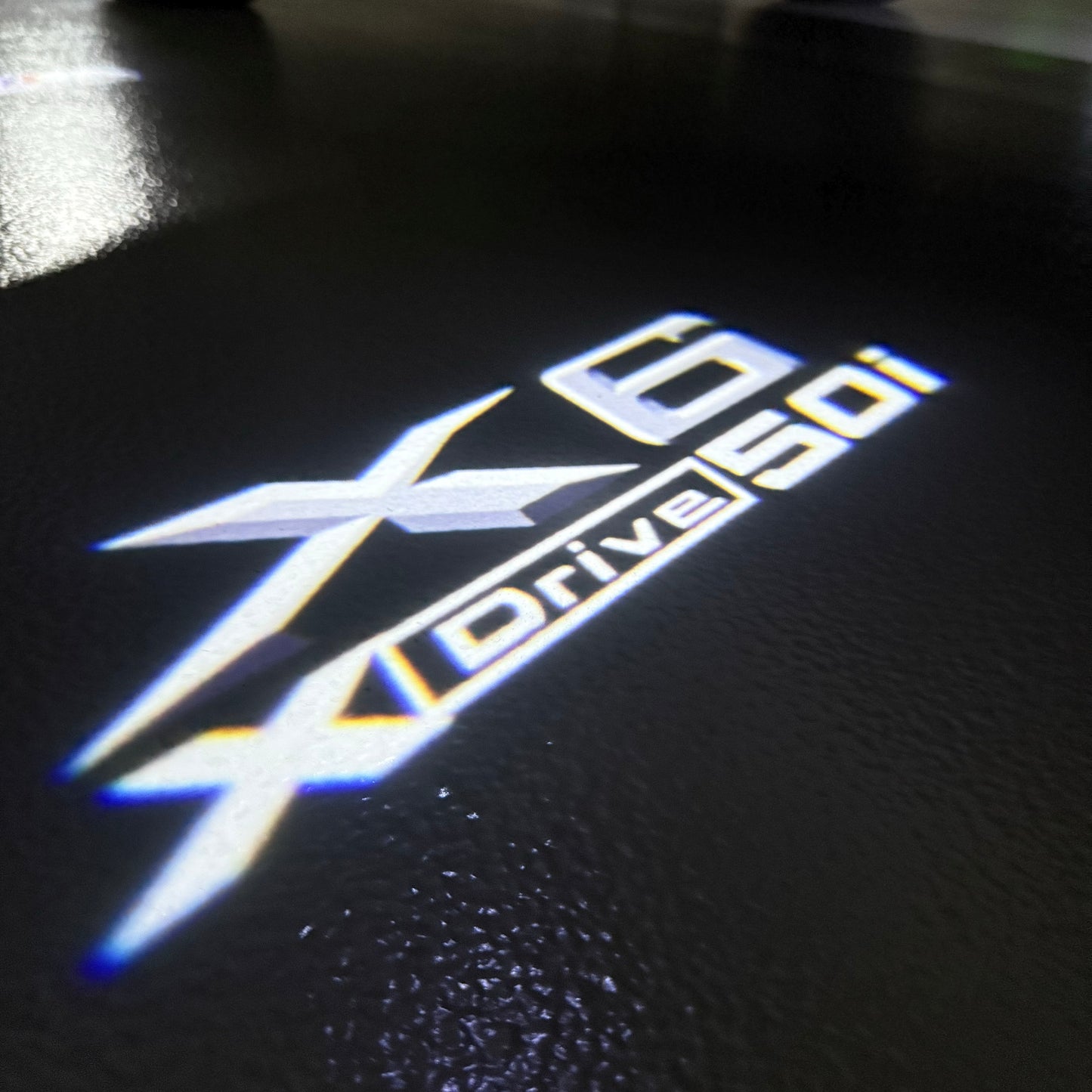BMW X6 Xdrive LOGO PROJECTOT LIGHTS (quantity 1 = 1 sets/2 door lights) Nr.6024q03