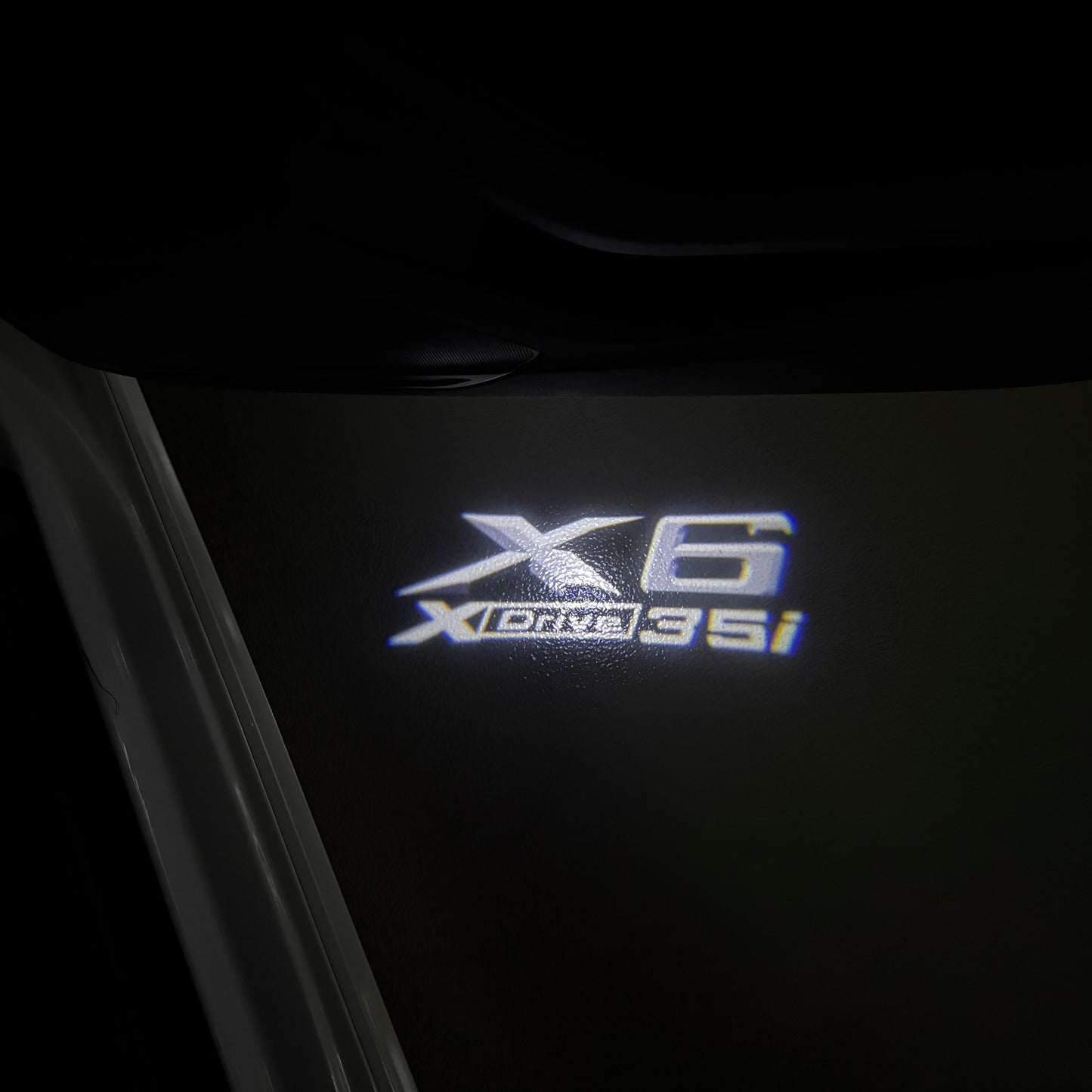 BMW X6 Xdrive LOGO PROJECTOT LIGHTS (quantity 1 = 1 sets/2 door lights) Nr.6024q0t6