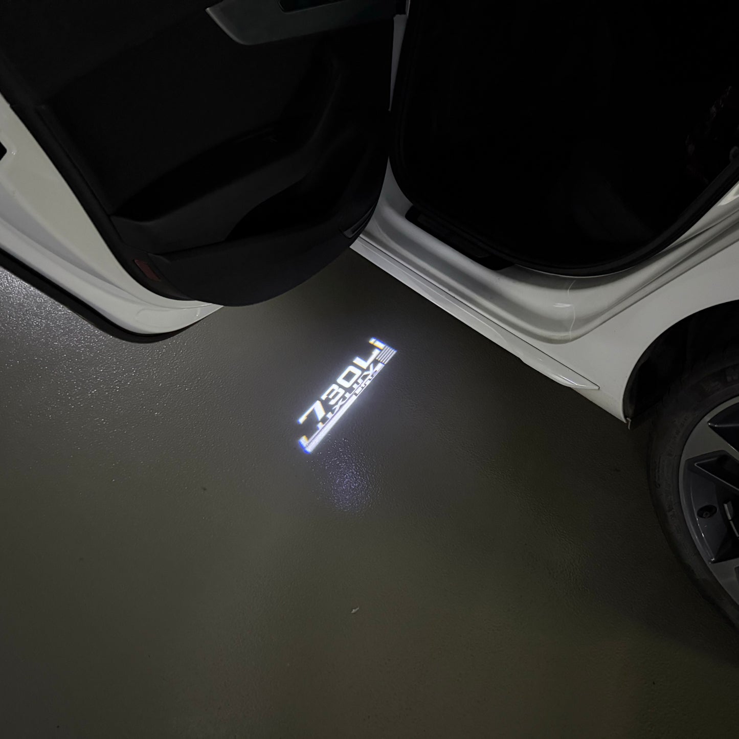 BMW 7 SERIES 730 Li LOGO PROJECTOT LIGHTS (quantity 1 = 1 sets/2 door lights) Nr.6024q125