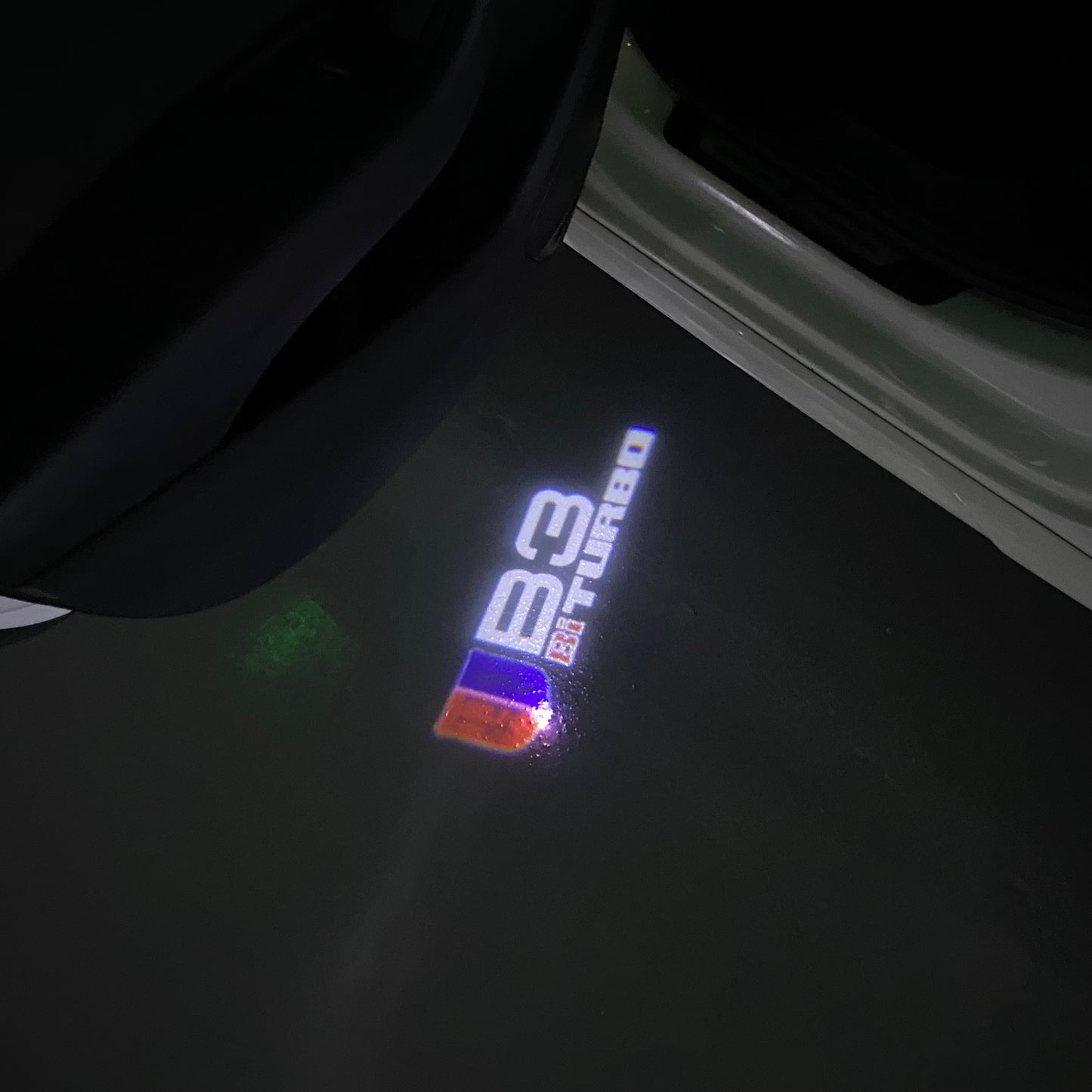 ALPINA B3 Bi TURBO LOGO PROJECTOT LIGHTS (quantity 1 = 1 sets/2 door lights) Nr.07A60