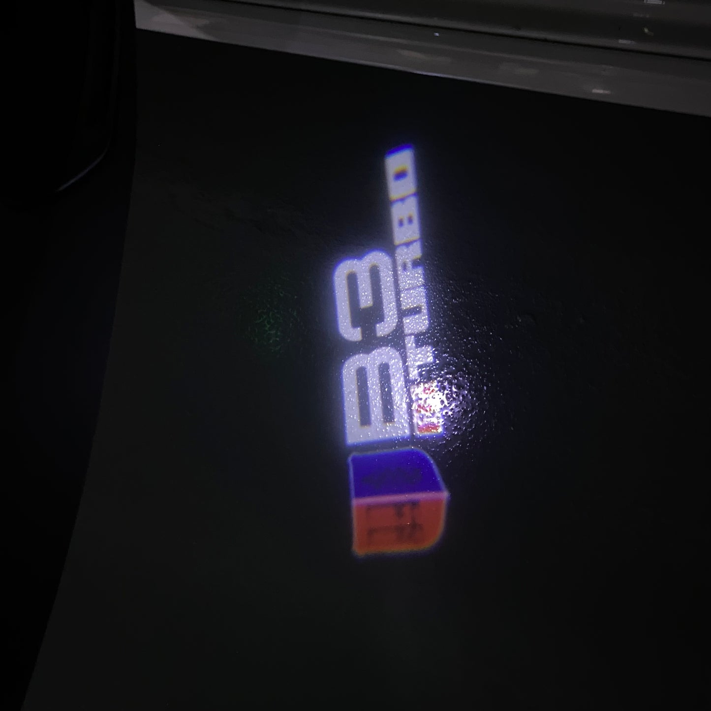 ALPINA B3 Bi TURBO LOGO PROJECTOT LIGHTS (quantity 1 = 1 sets/2 door lights) Nr.07A60