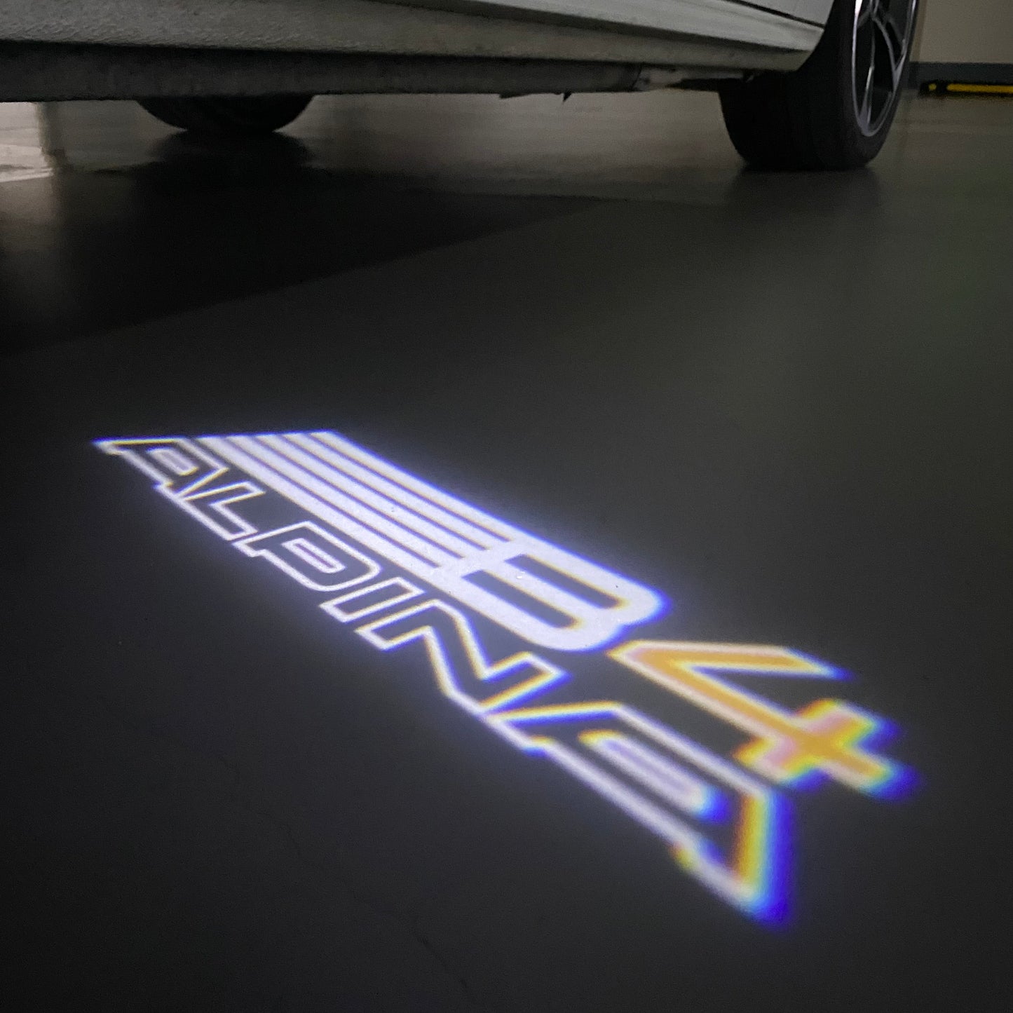 ALPINA B4 LOGO PROJECTOT LIGHTS (quantity 1 = 1 sets/2 door lights) Nr.07A65