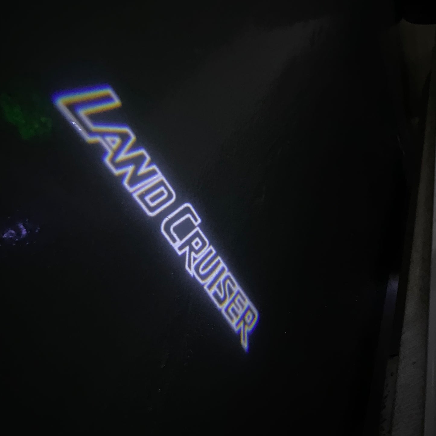 TOYOTA LAND CRUISER LOGO PROJECROTR LIGHTS (quantity 1 = 1 sets/2 door lights) Nr.0G01