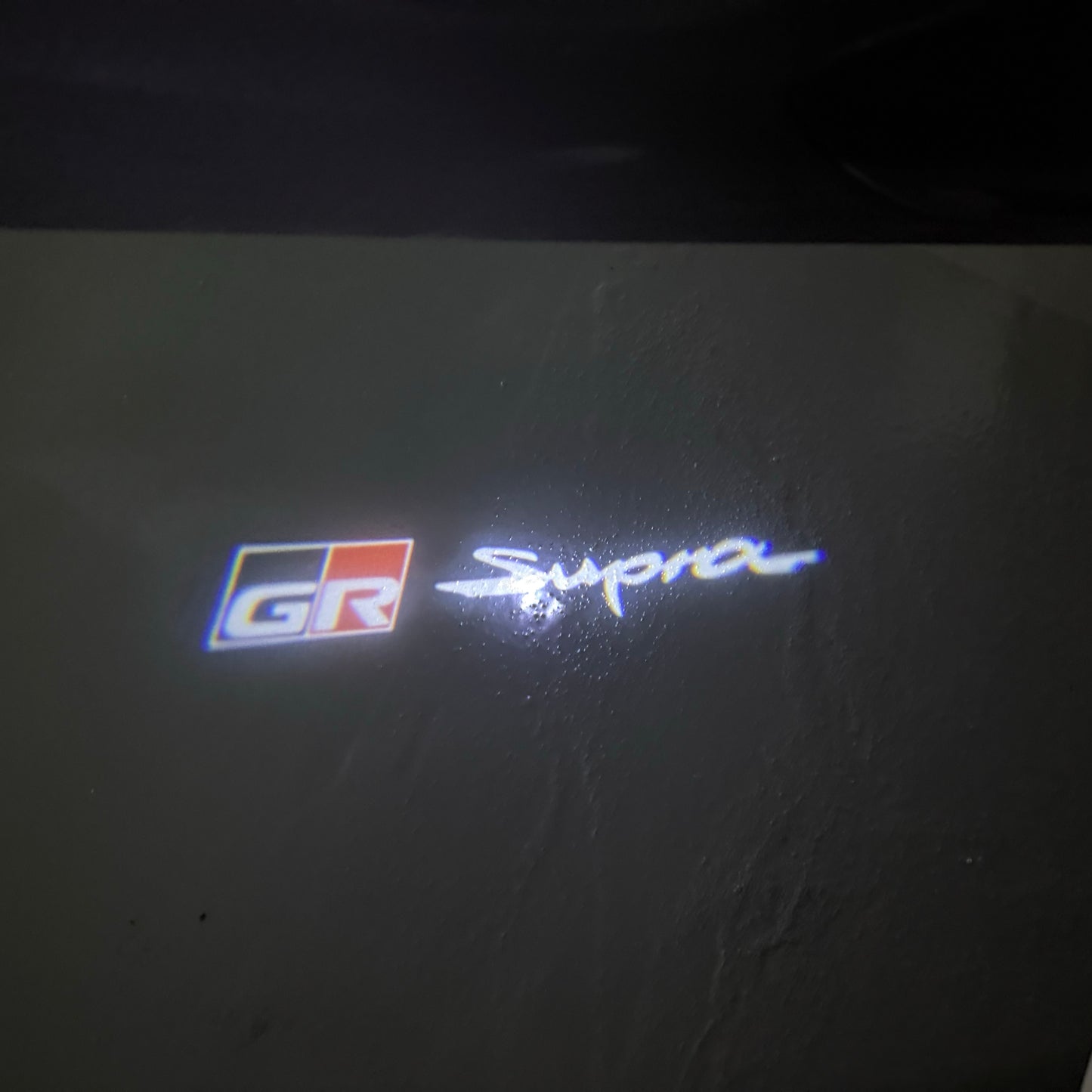 TOYOTA SUPRA LOGO PROJECROTR LIGHTS (quantity 1 = 1 sets/2 door lights) Nr.0G38