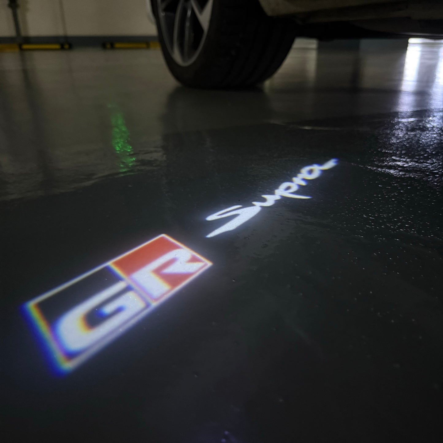 TOYOTA SUPRA LOGO PROJECROTR LIGHTS (quantity 1 = 1 sets/2 door lights) Nr.0G38