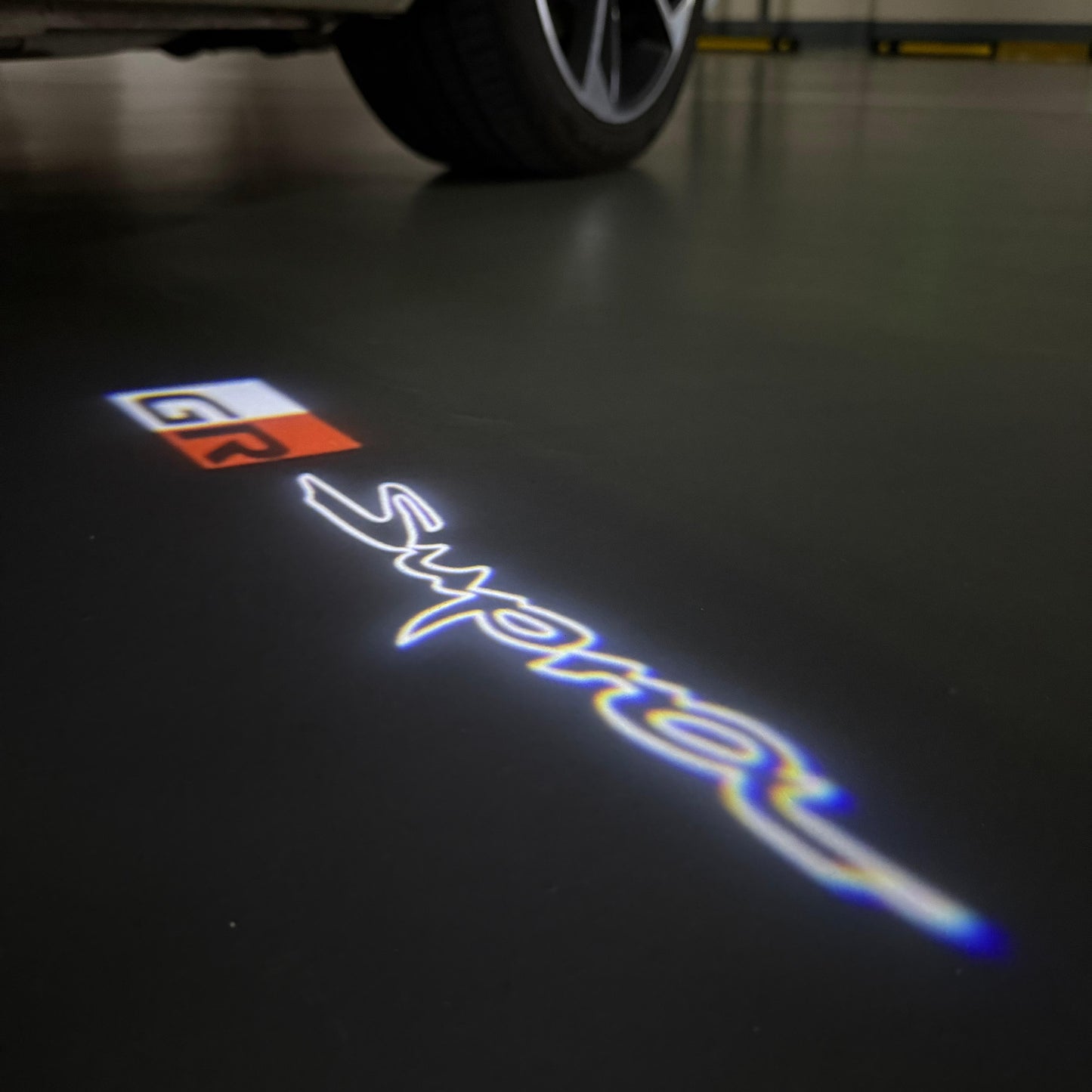 TOYOTA SUPRA LOGO PROJECROTR LIGHTS (quantity 1 = 1 sets/2 door lights) Nr.0G33