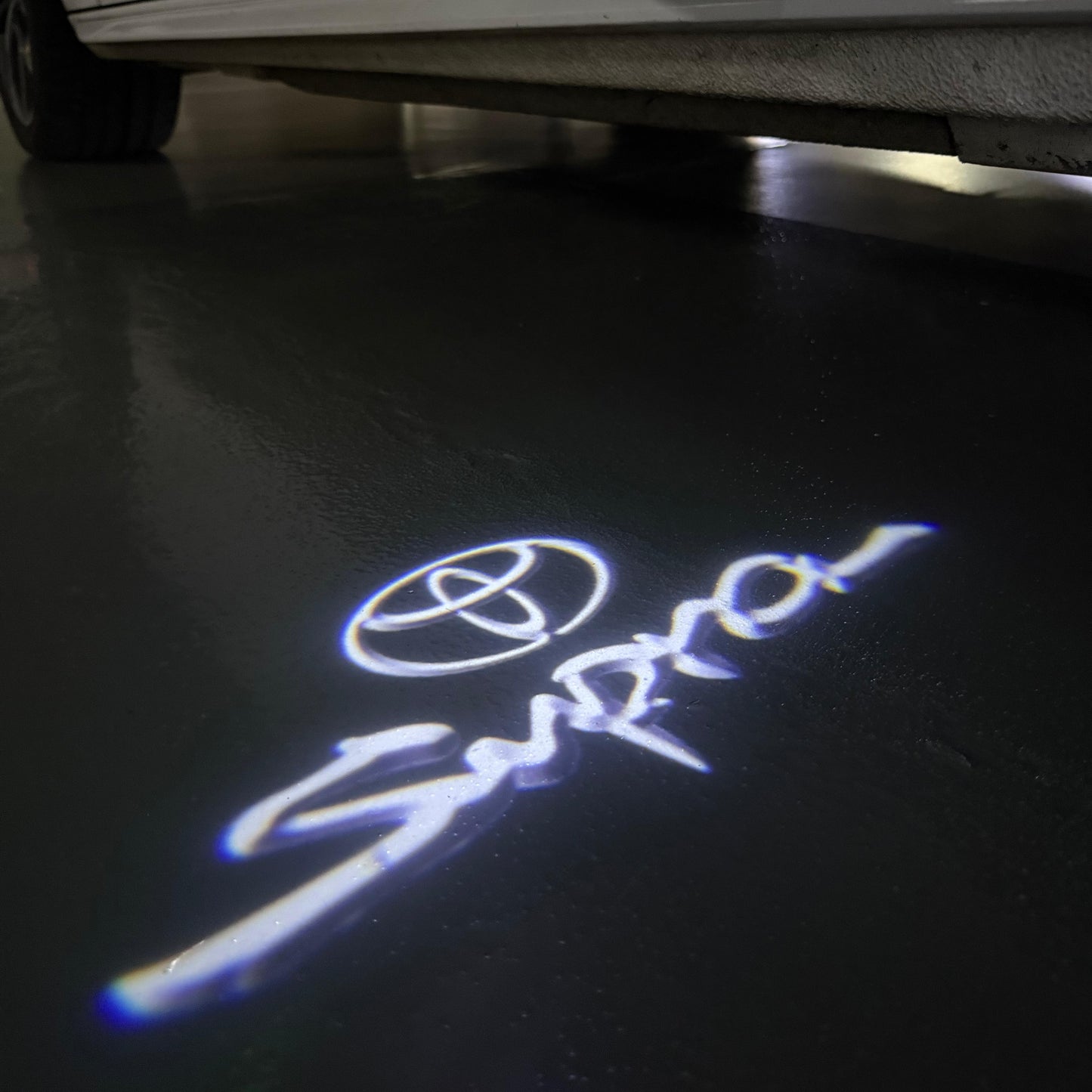 TOYOTA SUPRA LOGO PROJECROTR LIGHTS (quantity 1 = 1 sets/2 door lights) Nr.0G37