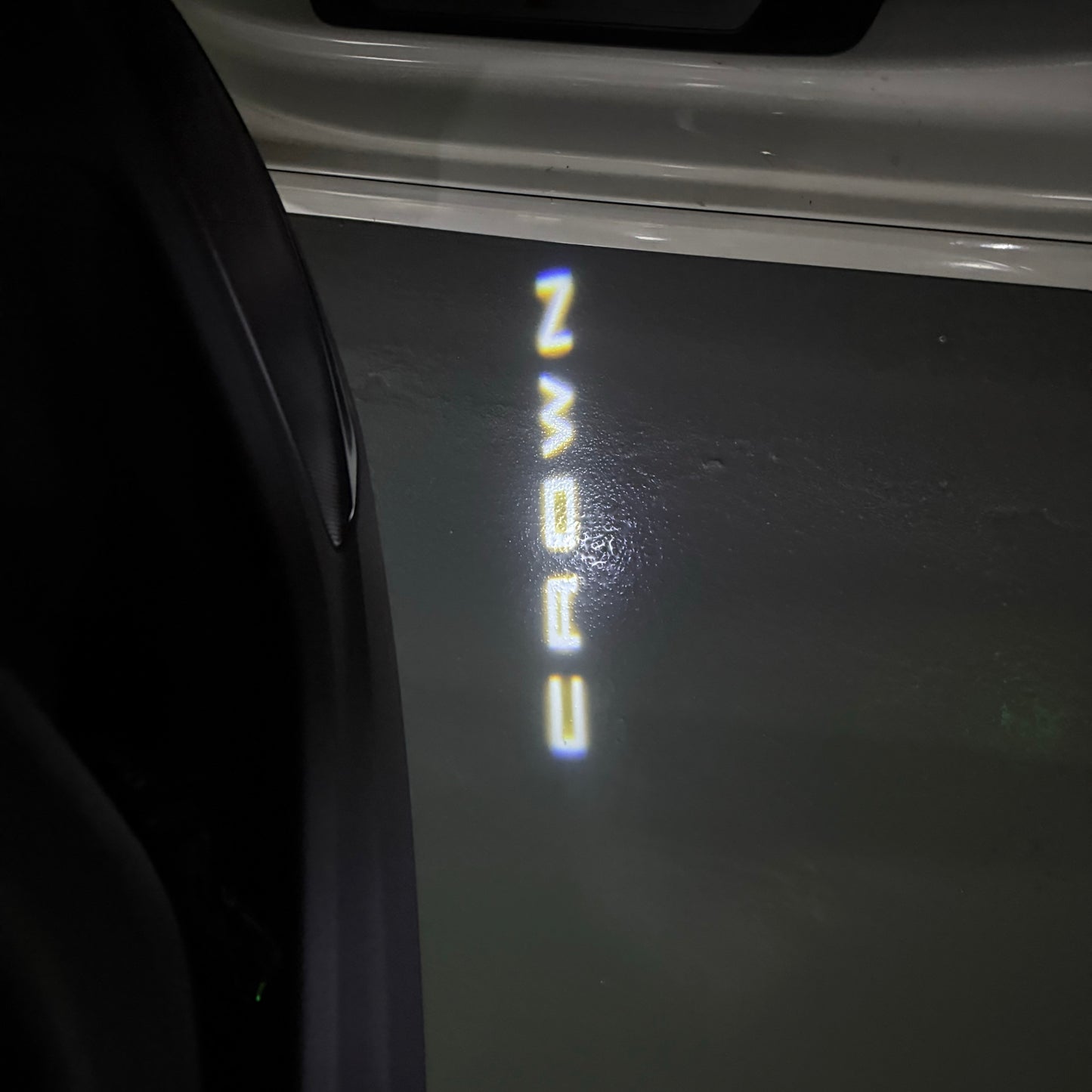 TOYOTA CROWN LOGO PROJECROTR LIGHTS (quantity 1 = 1 sets/2 door lights) Nr.0GP30