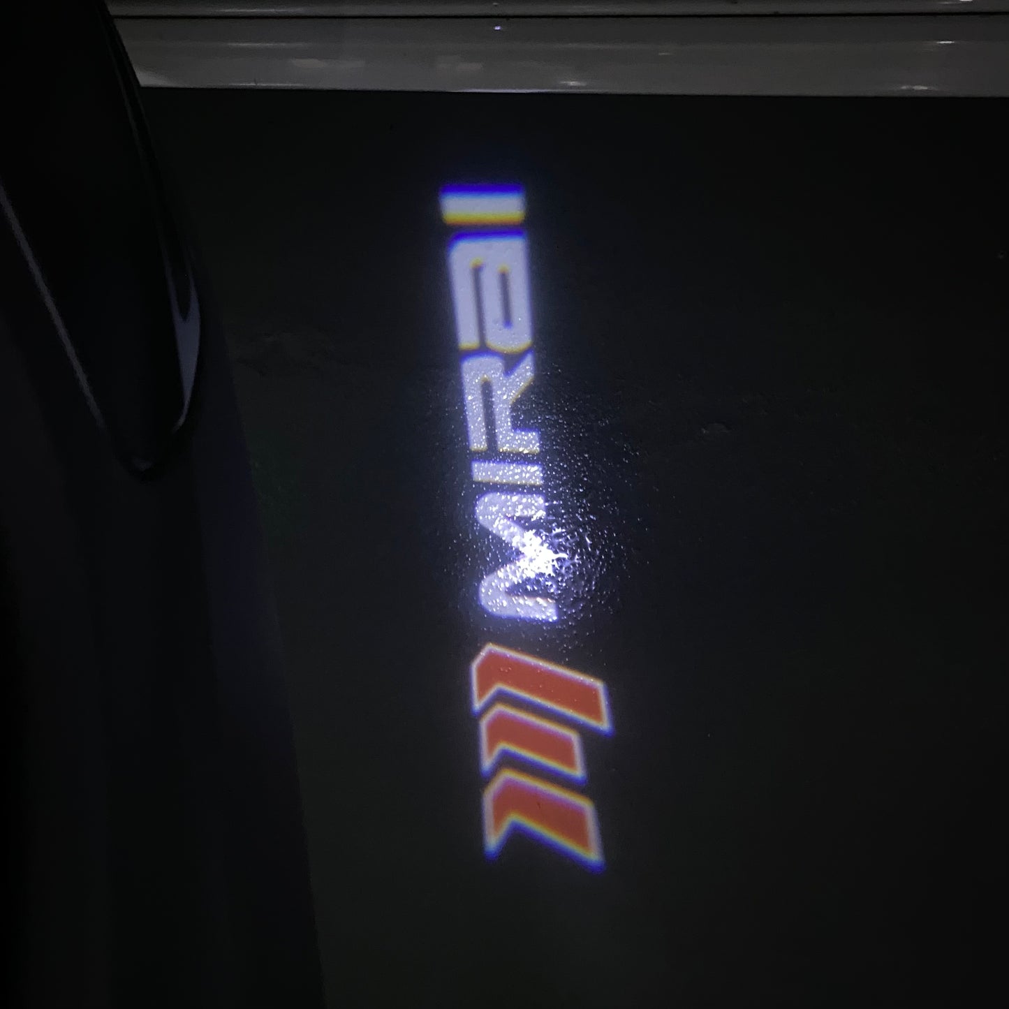 TOYOTA MIRAI LOGO PROJECROTR LIGHTS (quantity 1 = 1 sets/2 door lights) Nr.0G12