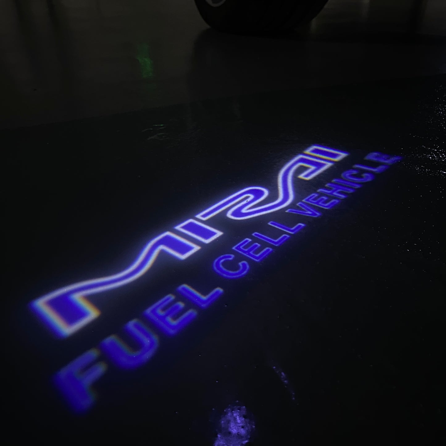 TOYOTA MIRAI LOGO PROJECROTR LIGHTS (quantity 1 = 1 sets/2 door lights) Nr.0G11