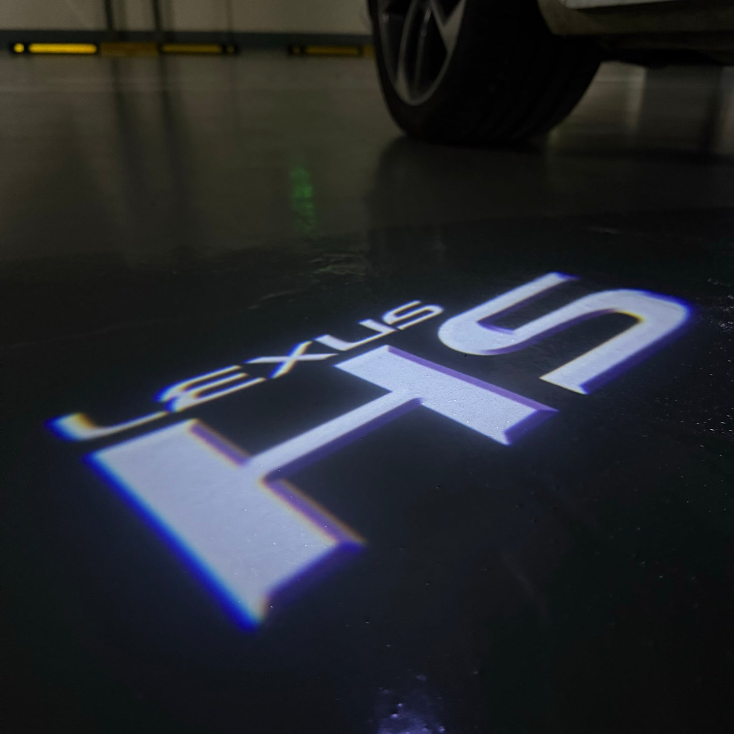 LEXUS HS LOGO PROJECROTR LIGHTS (quantity 1 = 1 sets/2 door lights)Nr.01a65