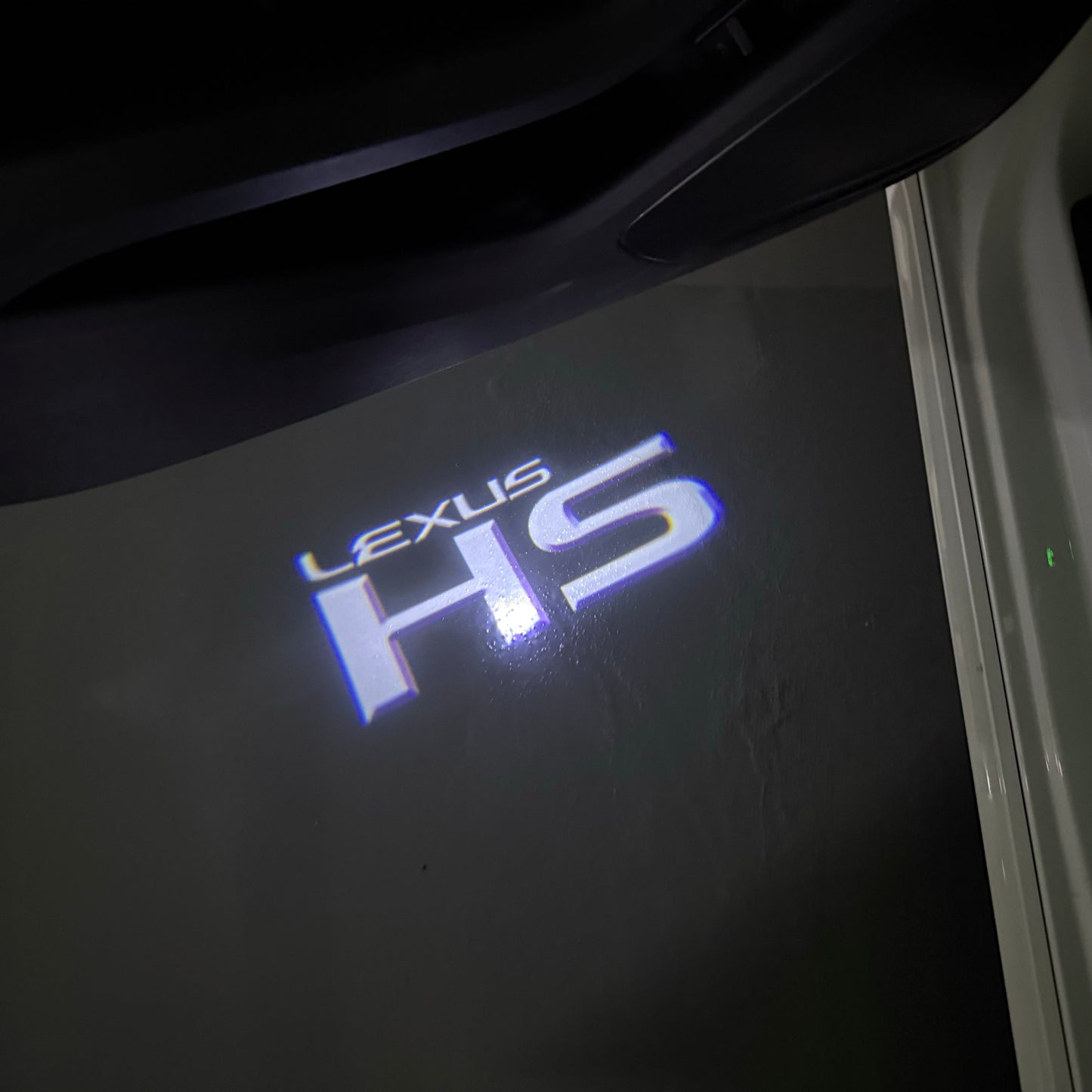 LEXUS HS LOGO PROJECROTR LIGHTS (quantity 1 = 1 sets/2 door lights)Nr.01a65