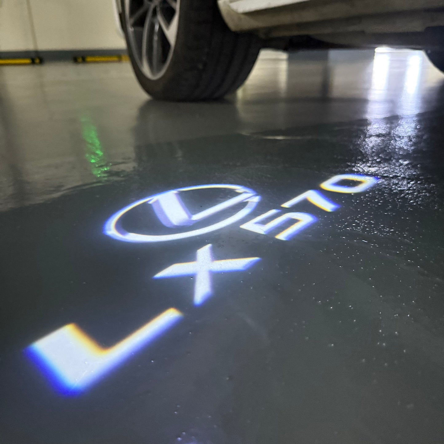 LEXUS LX 570 LOGO PROJECROTR LIGHTS (quantity 1 = 1 sets/2 door lights)Nr.01a32