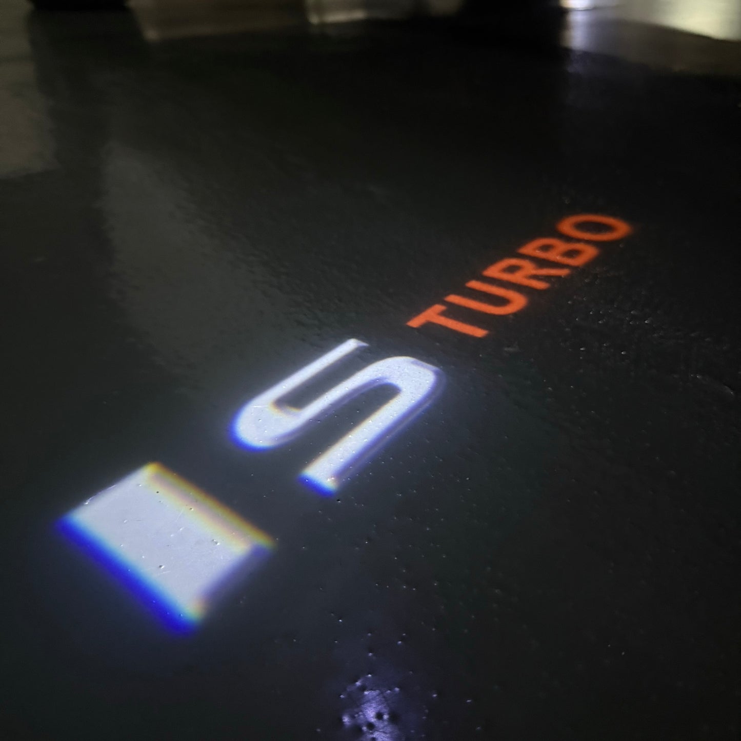LEXUS IS TURBO LOGO PROJECROTR LIGHTS (quantity 1 = 1 sets/2 door lights)Nr.01a55