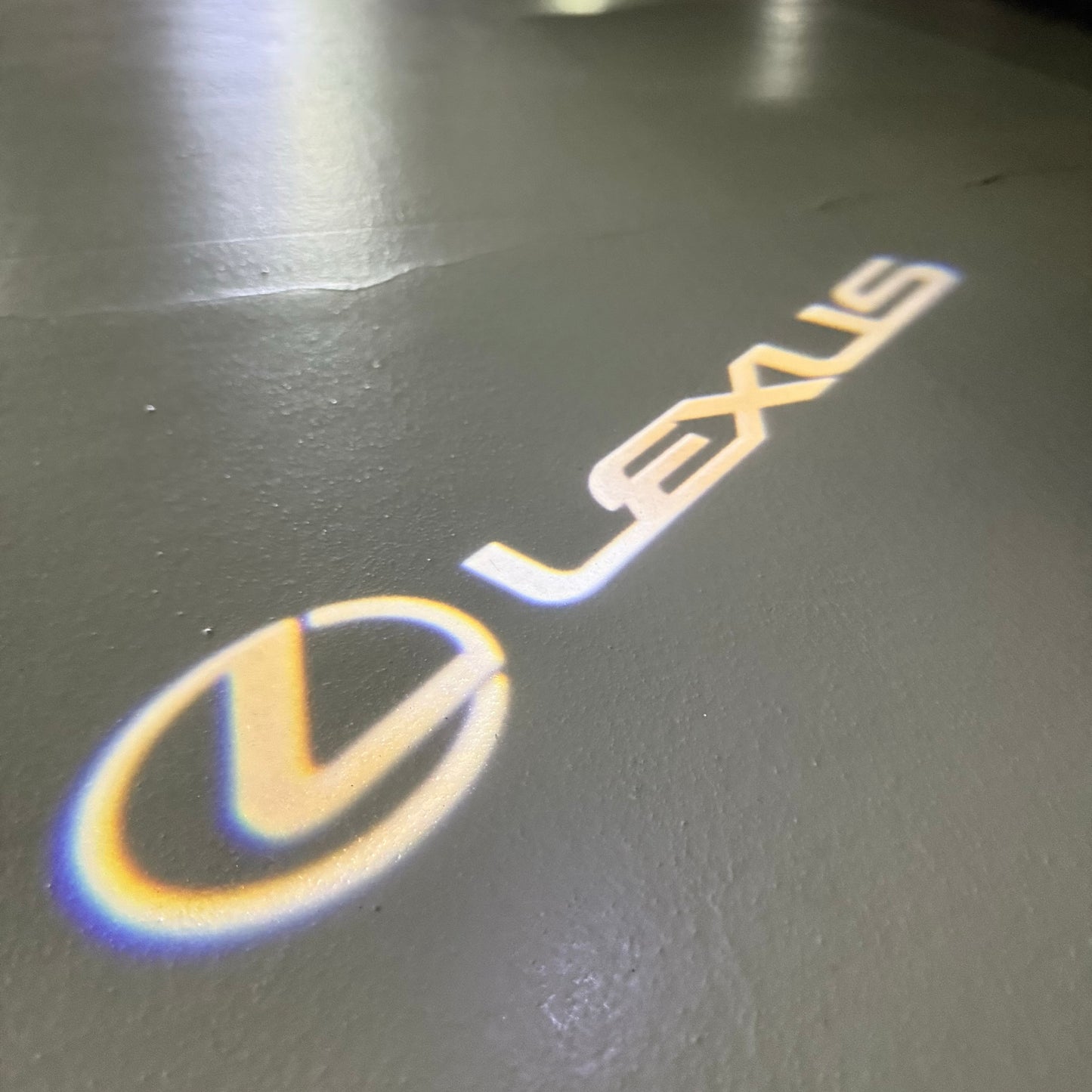 LEXUS Original LOGO PROJECROTR LIGHTS (quantity 1 = 1 sets/2 door lights)Nr.01a47
