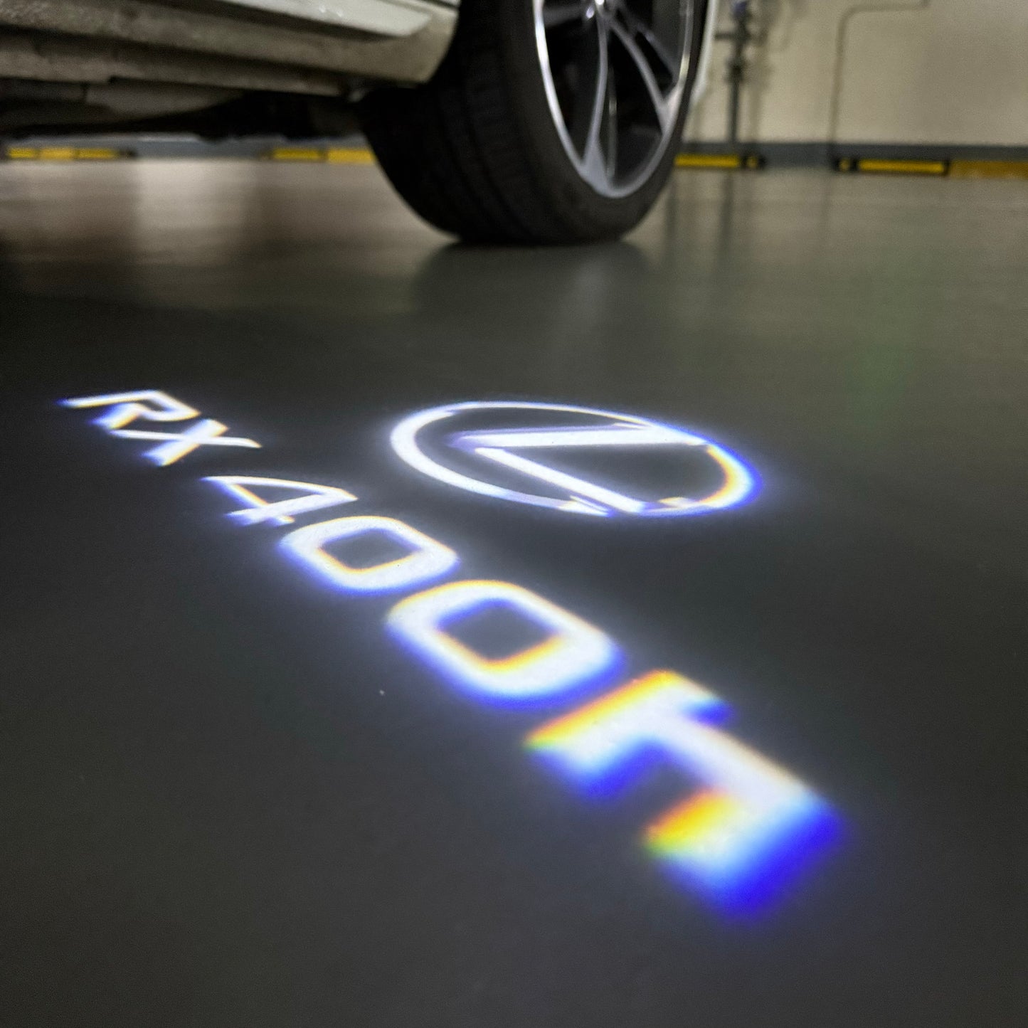 LEXUS RX 400h LOGO PROJECROTR LIGHTS (quantity 1 = 1 sets/2 door lights)Nr.01a12