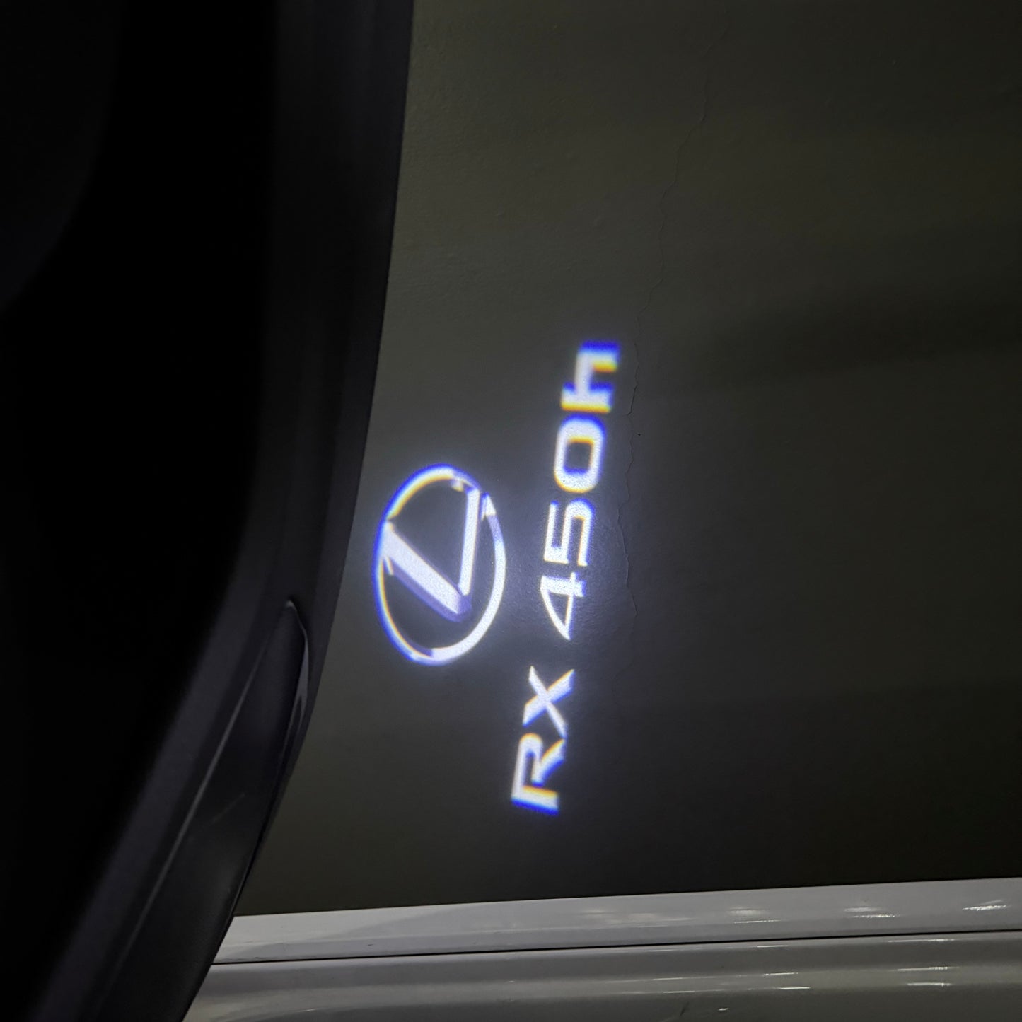LEXUS RX 450h LOGO PROJECROTR LIGHTS (quantity 1 = 1 sets/2 door lights)Nr.01a9