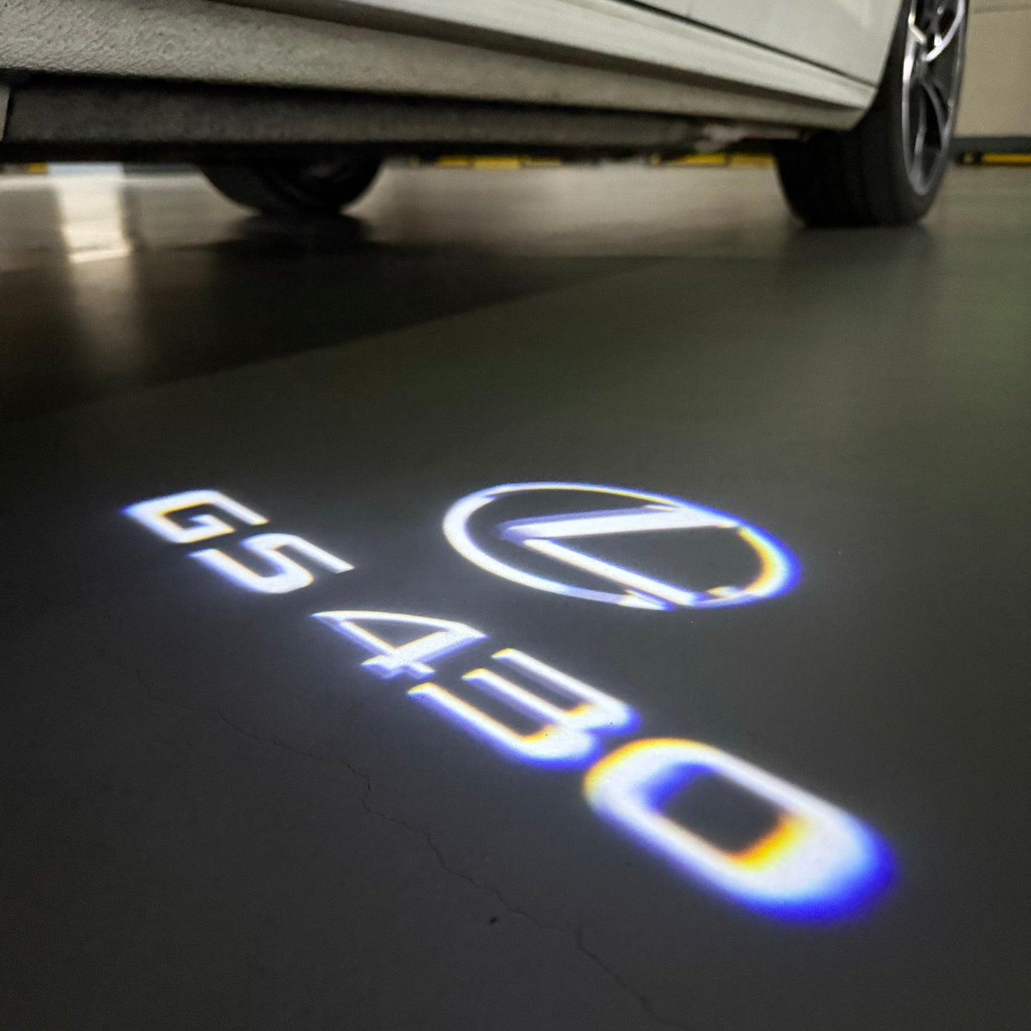 LEXUS GS 430 LOGO PROJECROTR LIGHTS (quantity 1 = 1 sets/2 door lights)Nr.01a72