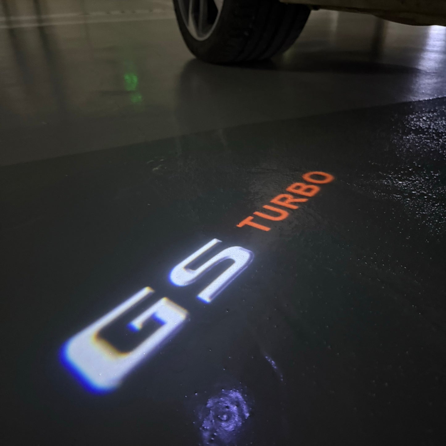 LEXUS GS TURBO LOGO PROJECROTR LIGHTS (quantity 1 = 1 sets/2 door lights)Nr.01a77