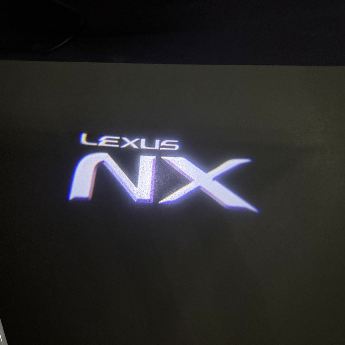 LEXUS NX LOGO PROJECROTR LIGHTS (quantity 1 = 1 sets/2 door lights)Nr.01a22