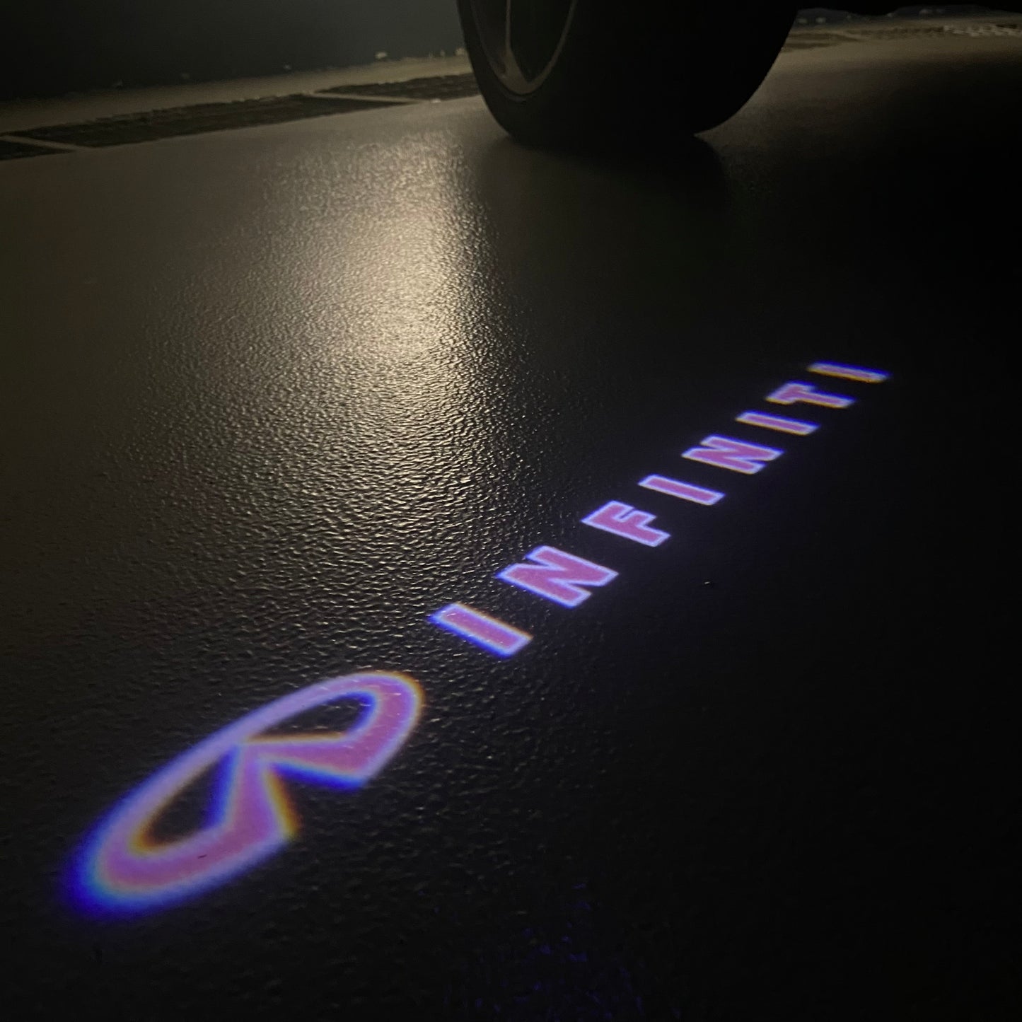 INFINITI Original LOGO PROJECROTR LIGHTS Nr.13 (quantity 1 = 1 sets/2 door lights)
