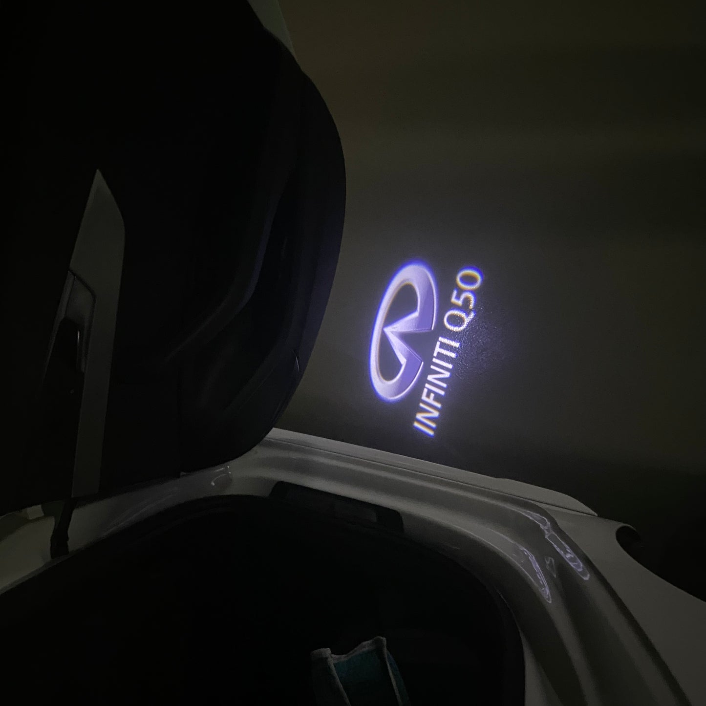 INFINITI Q50 LOGO PROJECROTR LIGHTS Nr.59 (quantity 1 = 1 sets/2 door lights)