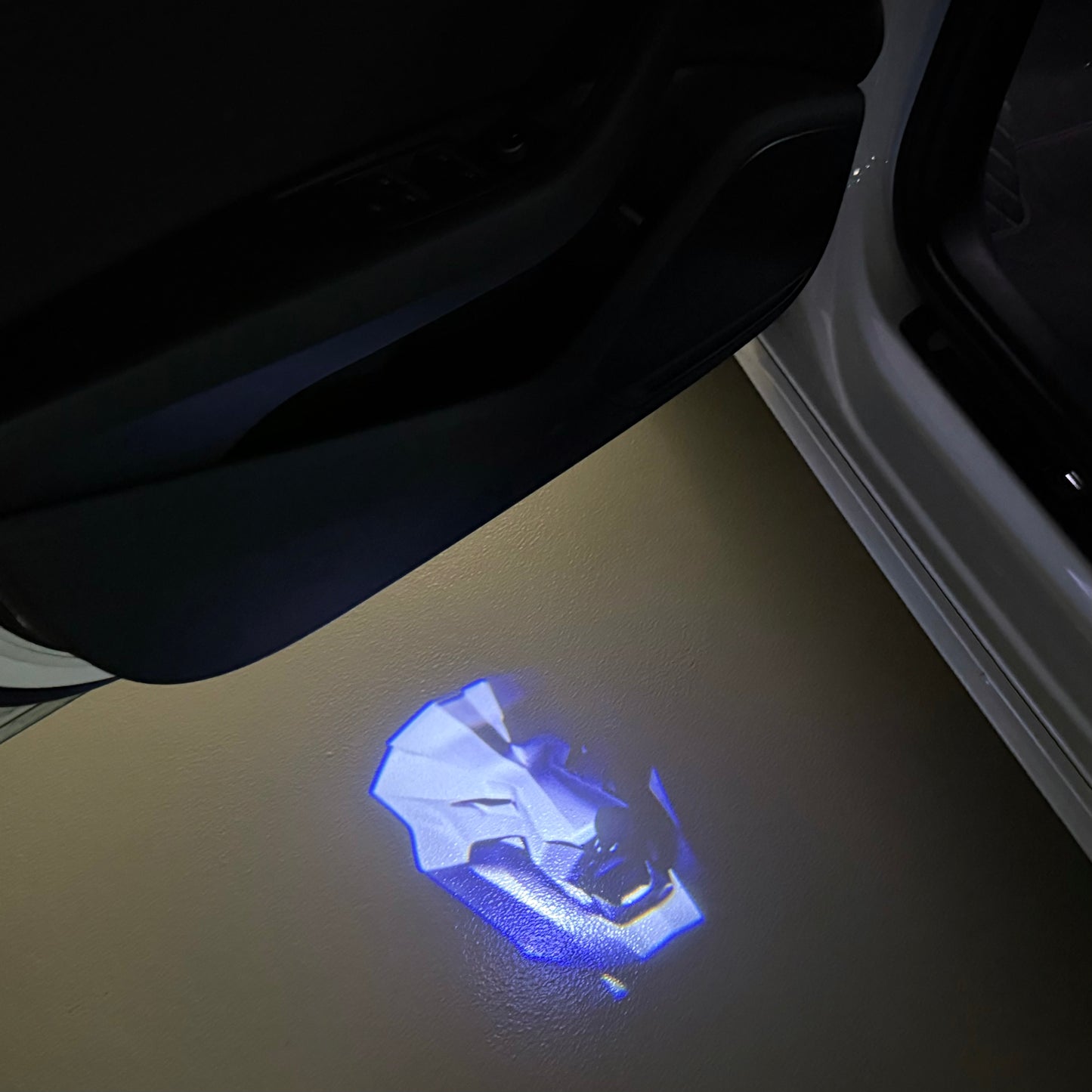 PEUGEOT 3D LOGO PROJECTOT LIGHTS (quantity 1 = 1 sets/2 door lights) Nr.6024q16