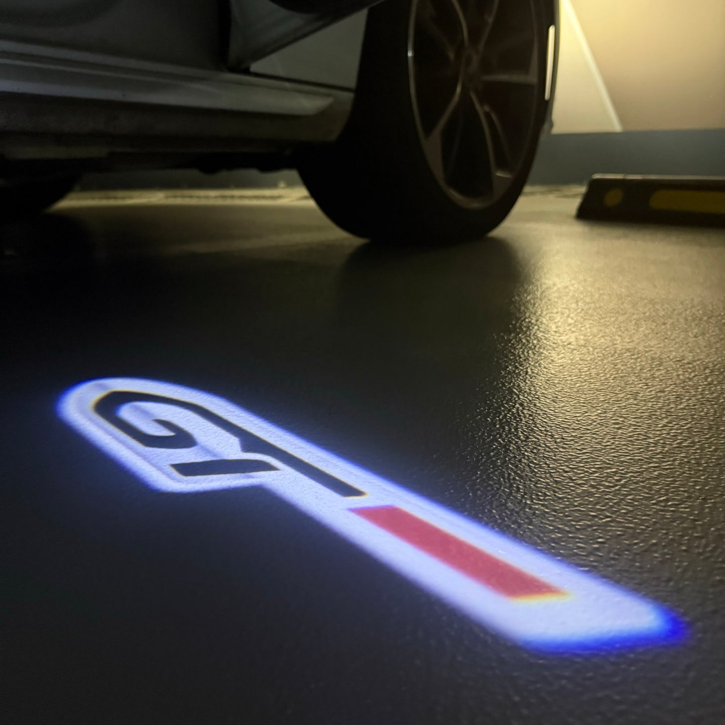 PEUGEOT GT LOGO PROJECTOT LIGHTS (quantity 1 = 1 sets/2 door lights) Nr.6024q59