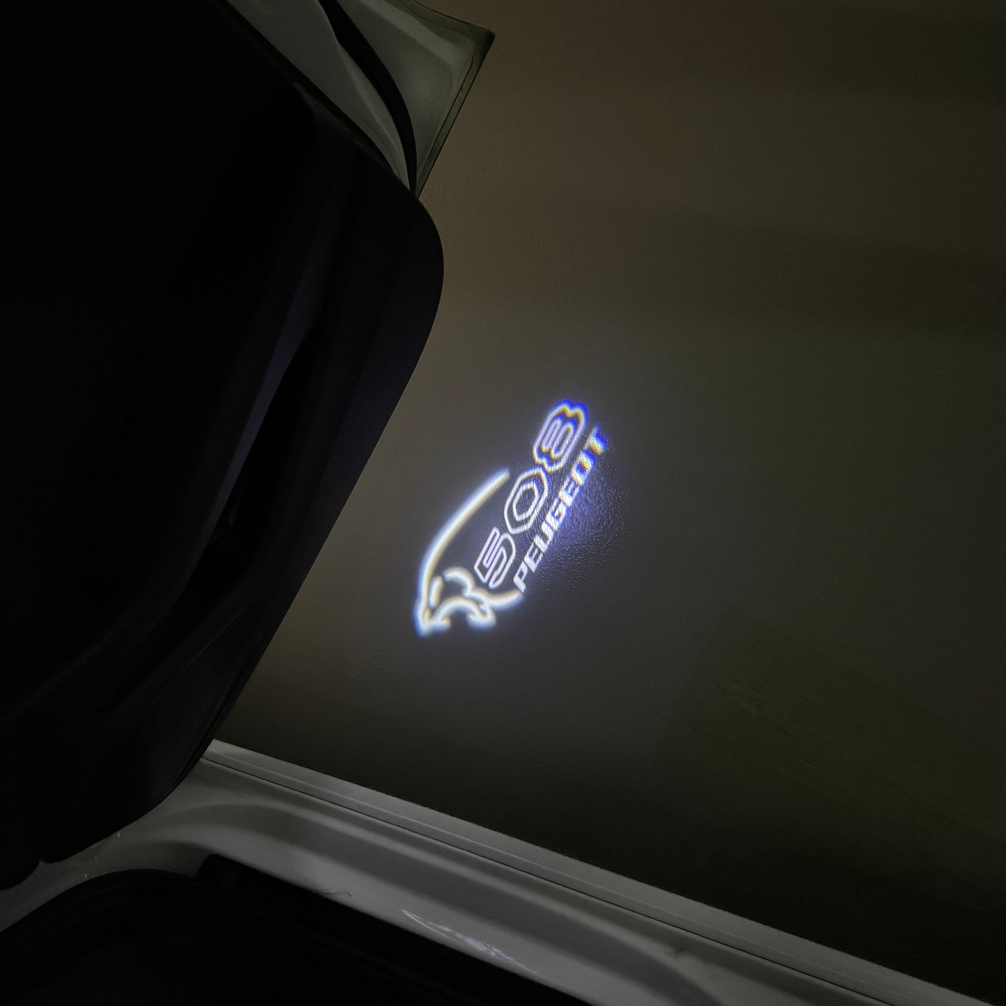 PEUGEOT 508 LOGO PROJECTOT LIGHTS (quantity 1 = 1 sets/2 door lights) Nr.6024q47