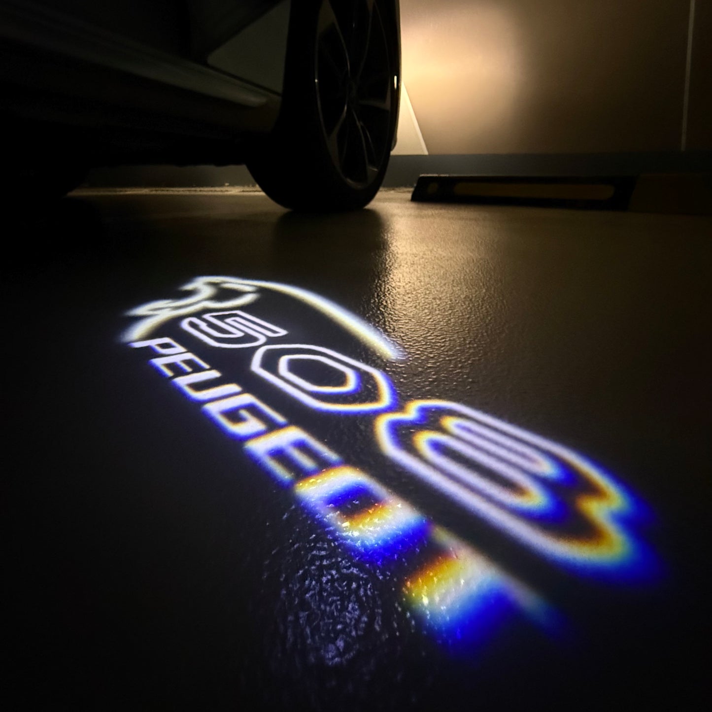 PEUGEOT 508 LOGO PROJECTOT LIGHTS (quantity 1 = 1 sets/2 door lights) Nr.6024q47