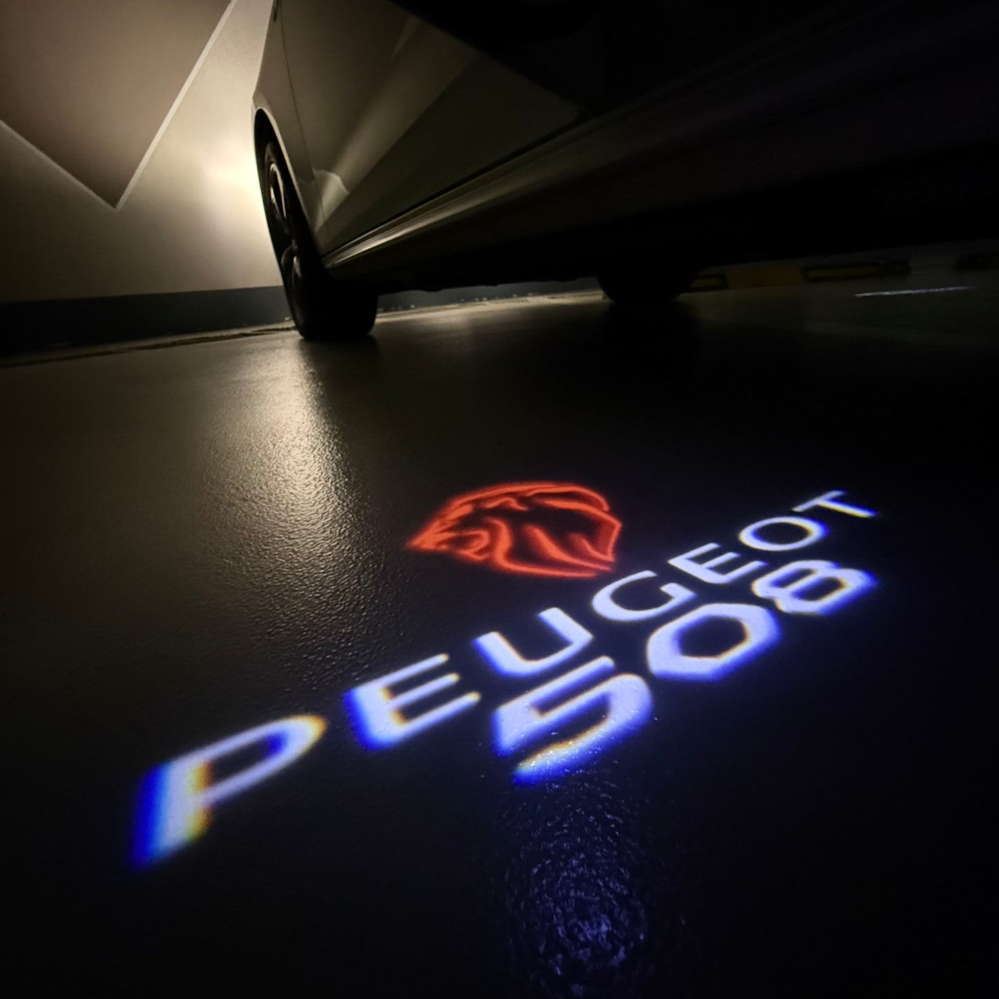 PEUGEOT 508 LOGO PROJECTOT LIGHTS (quantity 1 = 1 sets/2 door lights) Nr.6024q46
