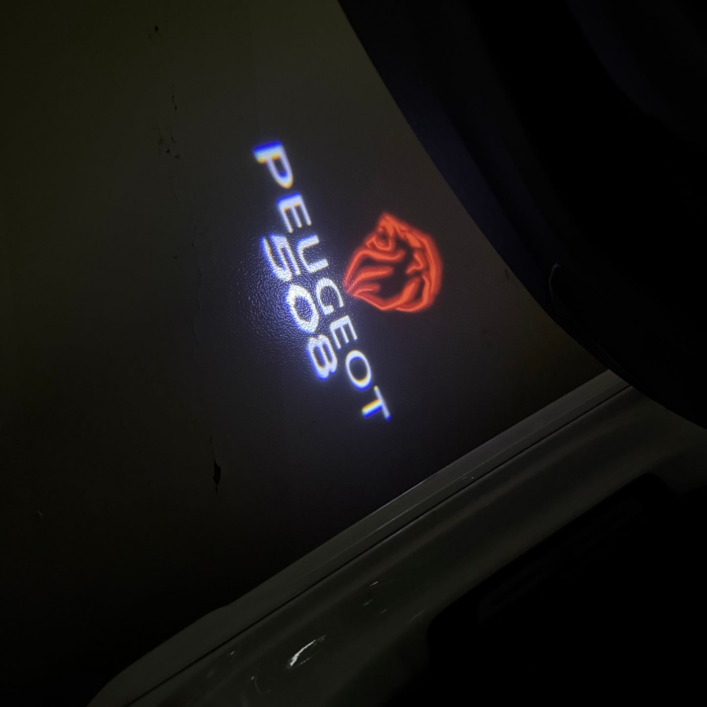 PEUGEOT 508 LOGO PROJECTOT LIGHTS (quantity 1 = 1 sets/2 door lights) Nr.6024q46