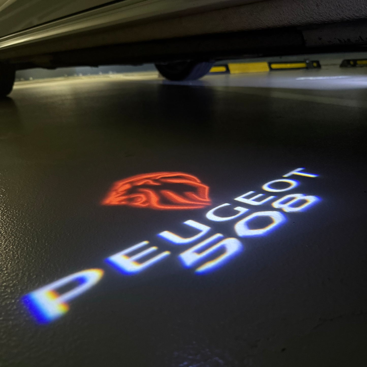 PEUGEOT 508 LOGO PROJECTOT LIGHTS (quantity 1 = 1 sets/2 door lights) Nr.6024q46