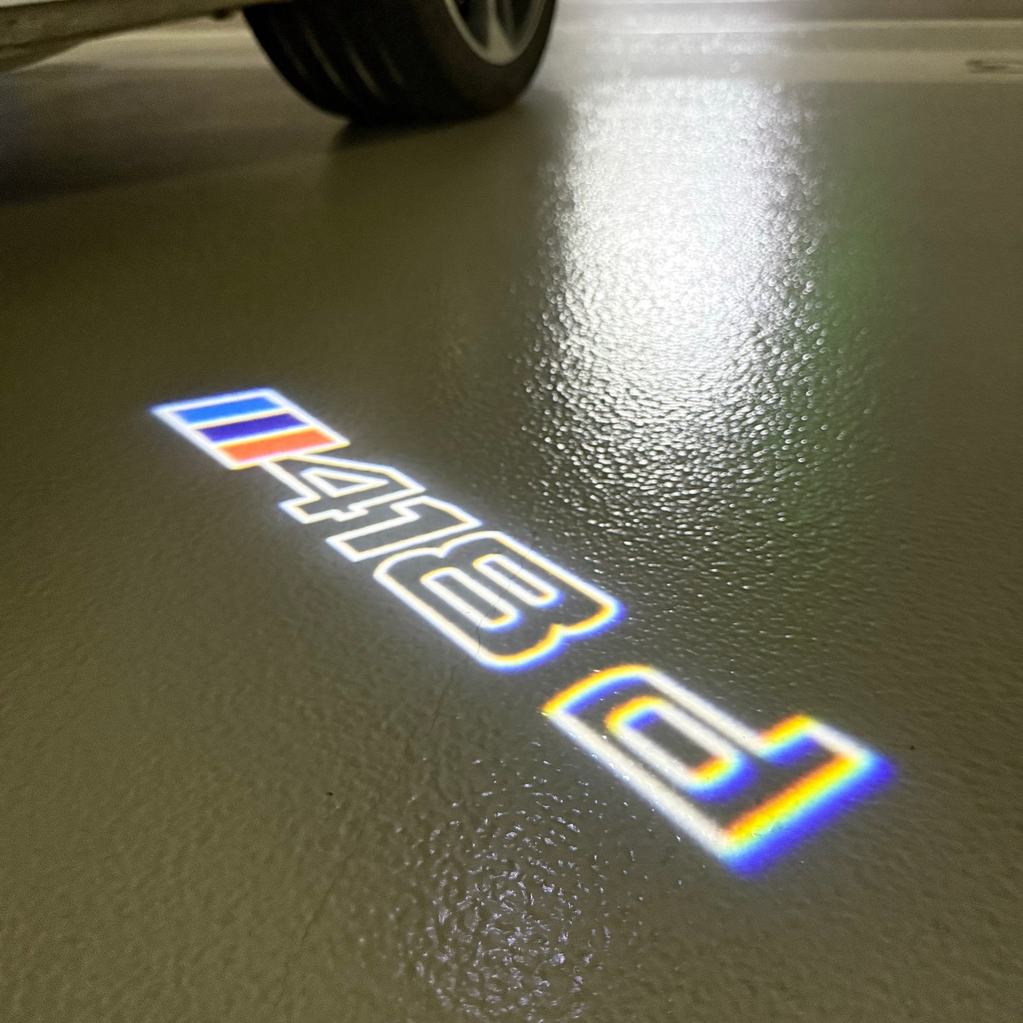 BMW 4 SERIES 418 d LOGO PROJECTOT LIGHTS (quantity 1 = 1 sets/2 door lights) Nr.6024q50