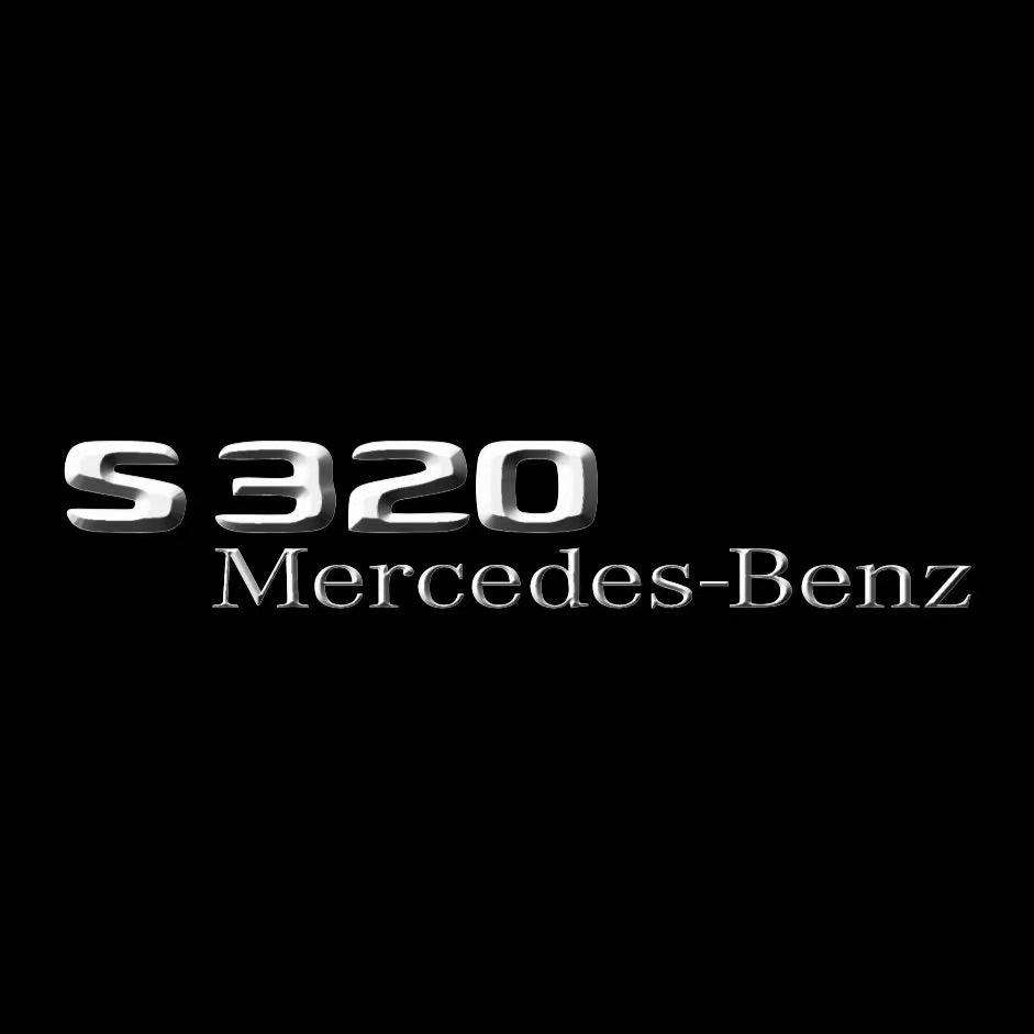 MERCEDES BENZ S 320 LOGO PROJECTOR LIGHTS (quantity 1 = 1 sets/2 door lights)Nr.03f025