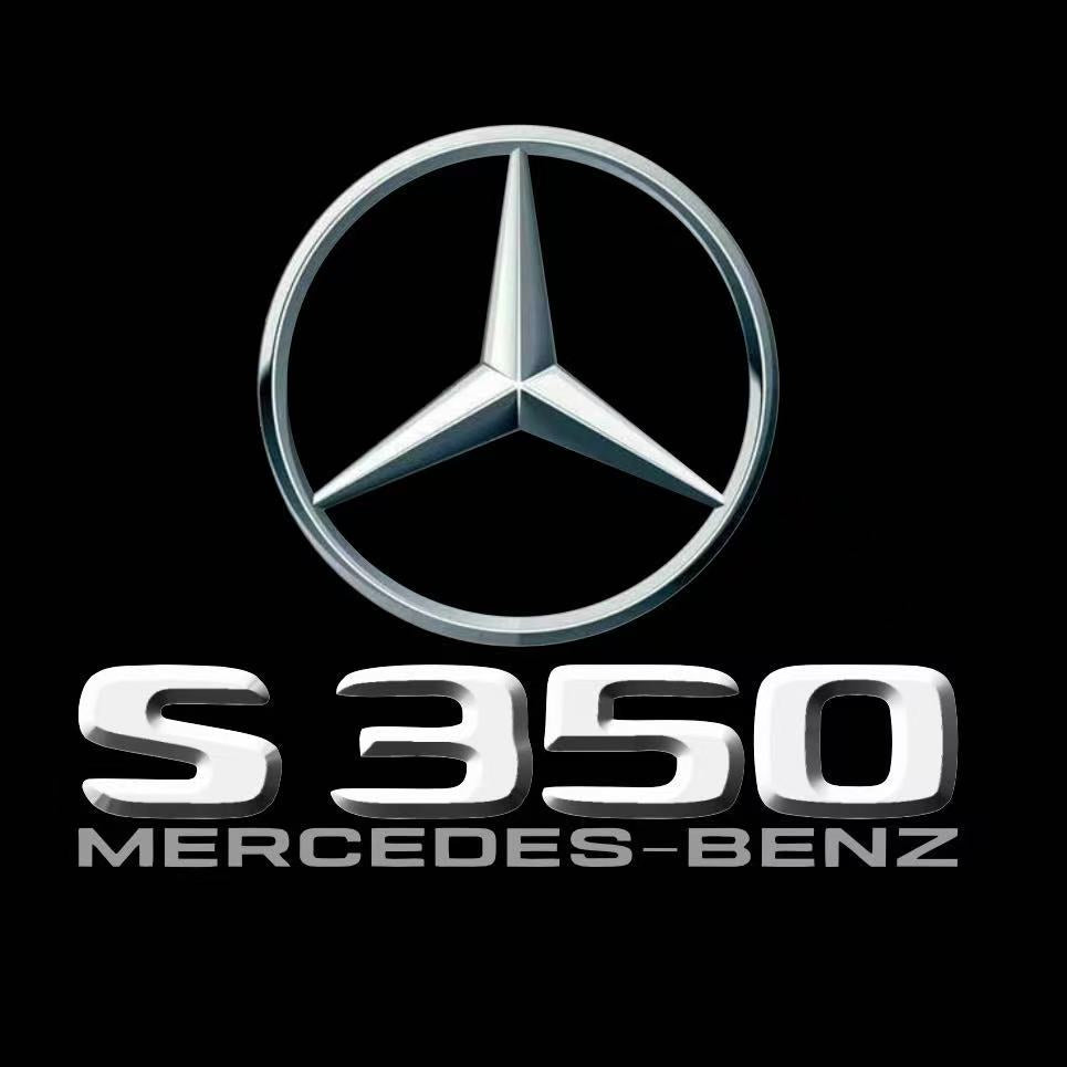 MERCEDES BENZ S 350 LOGO PROJECTOR LIGHTS (quantity 1 = 1 sets/2 door lights)Nr.03f027