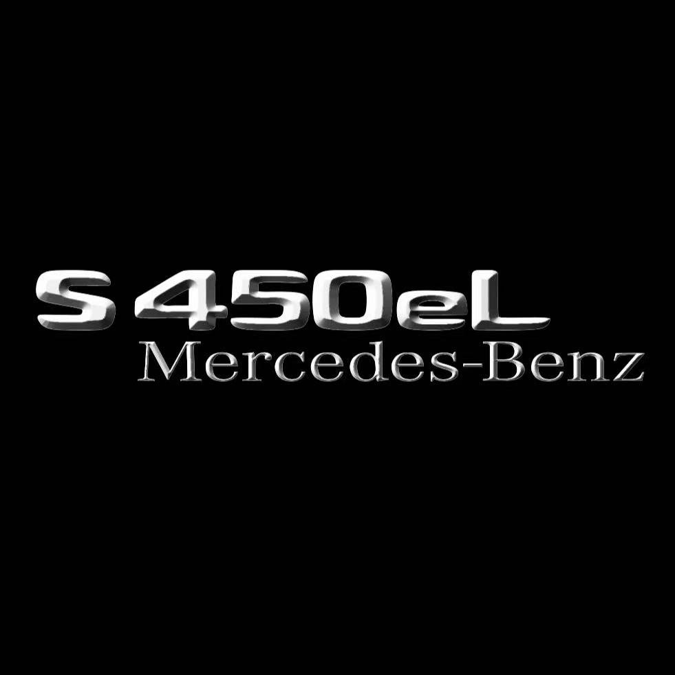 MERCEDES BENZ S 450 LOGO PROJECTOR LIGHTS (quantity 1 = 1 sets/2 door lights)Nr.03f038
