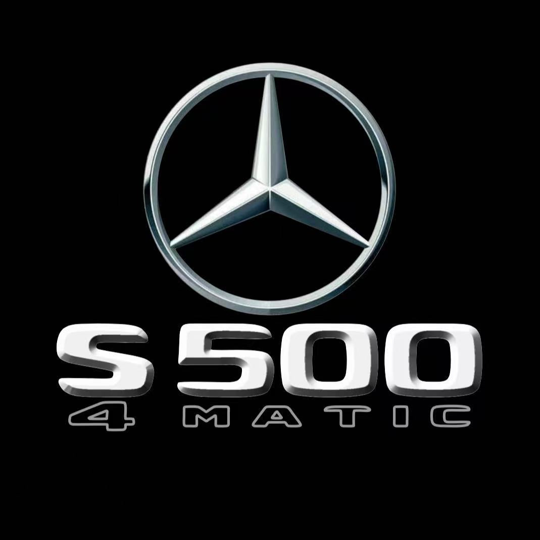MERCEDES BENZ S 500 LOGO PROJECTOR LIGHTS (quantity 1 = 1 sets/2 door lights)Nr.03f039