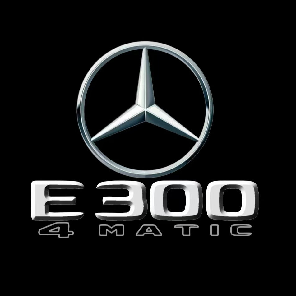 MERCEDES BENZ E 300 LOGO PROJECTOT LIGHTS (quantity 1 = 1 sets/2 door lights)Nr.03f030