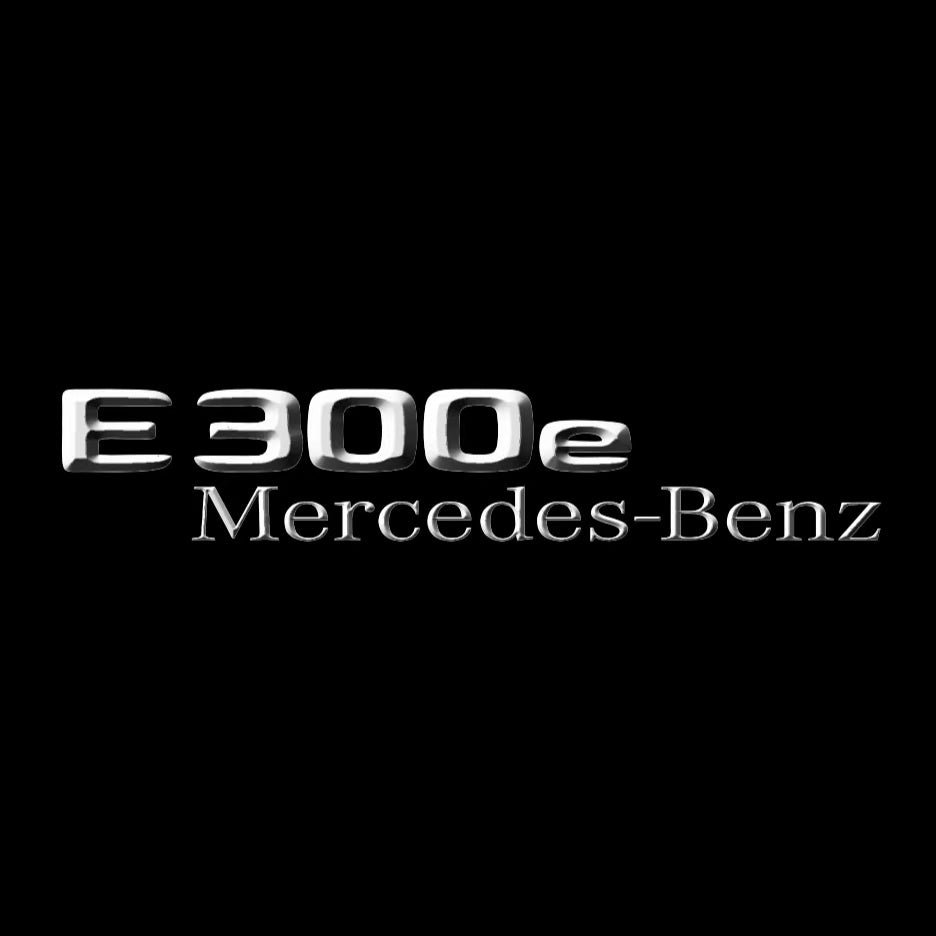 MERCEDES BENZ E 300e LOGO PROJECTOT LIGHTS (quantity 1 = 1 sets/2 door lights)Nr.03f033