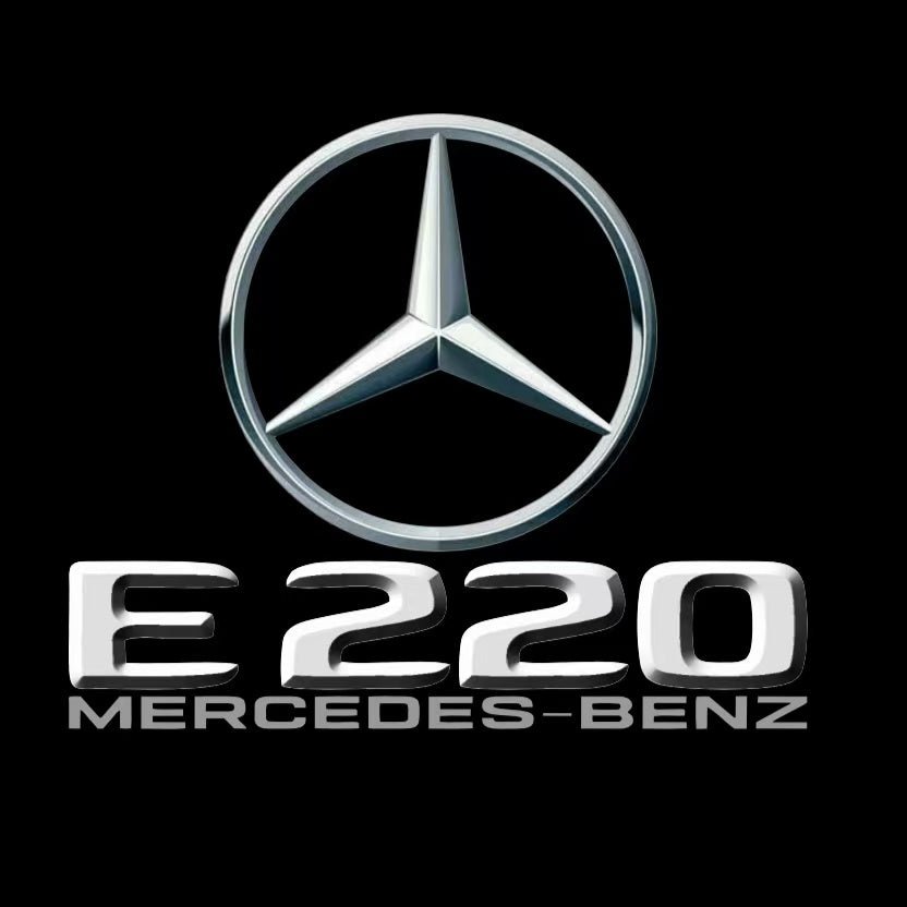 MERCEDES BENZ E 220 LOGO PROJECTOT LIGHTS (quantity 1 = 1 sets/2 door lights)Nr.03f017