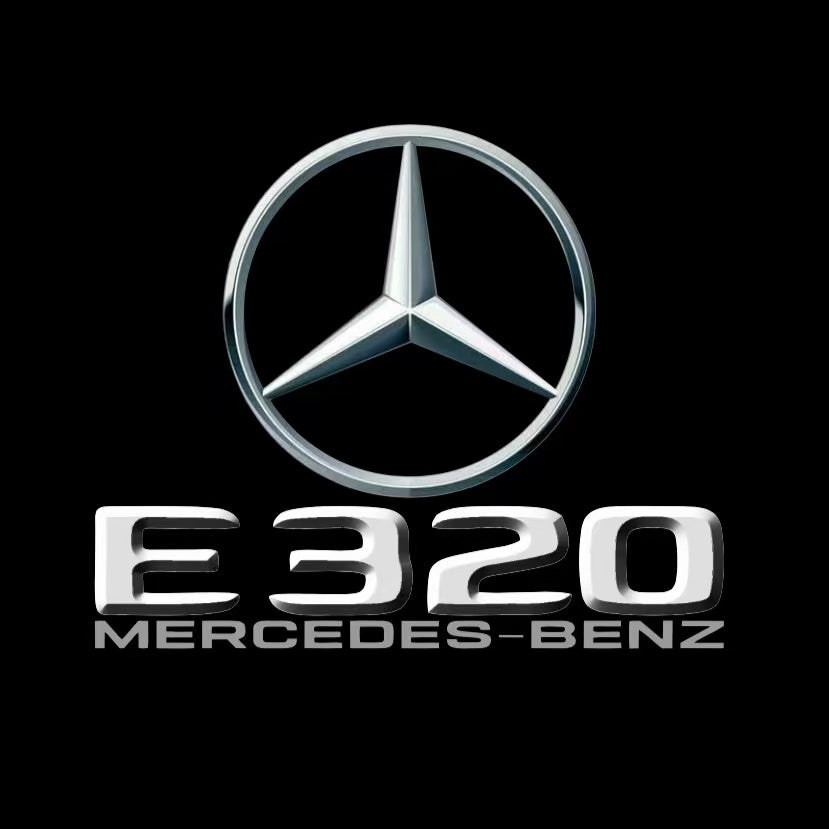 MERCEDES BENZ E 320 LOGO PROJECTOT LIGHTS (quantity 1 = 1 sets/2 door lights)Nr.03f035