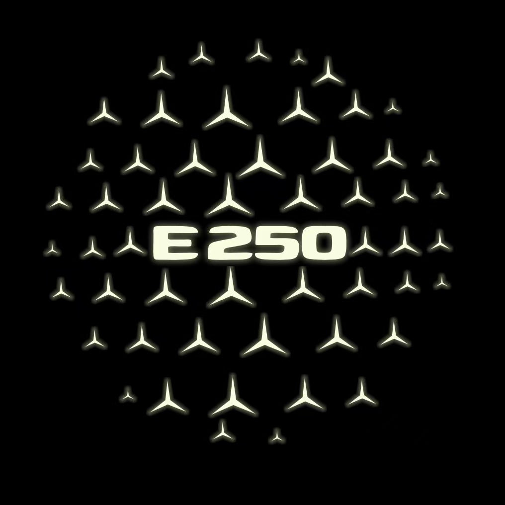 MERCEDES BENZ E 250 LOGO PROJECTOT LIGHTS (quantity 1 = 1 sets/2 door lights)Nr.03f023