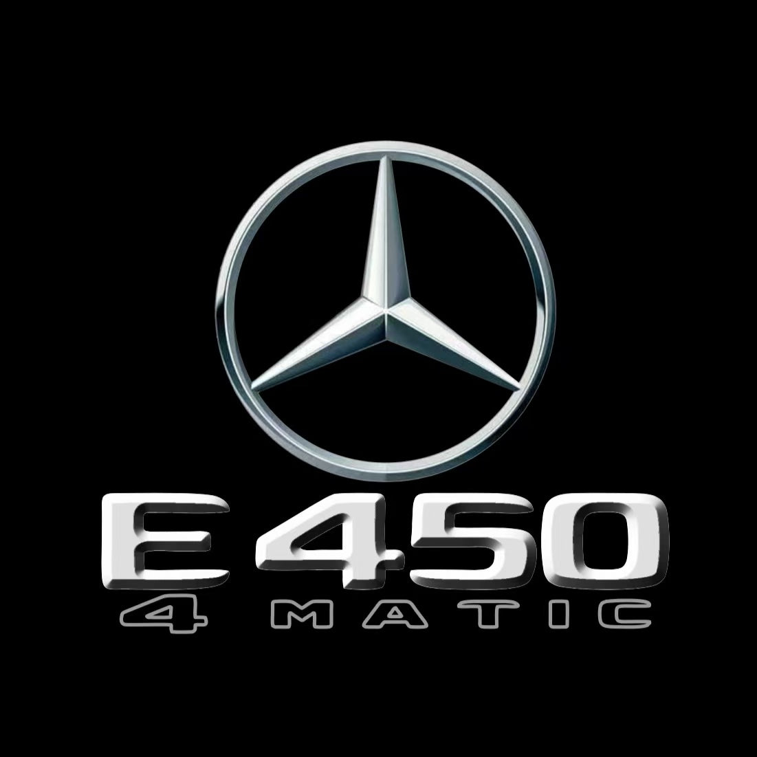 MERCEDES BENZ E 450 LOGO PROJECTOT LIGHTS (quantity 1 = 1 sets/2 door lights)Nr.03f049