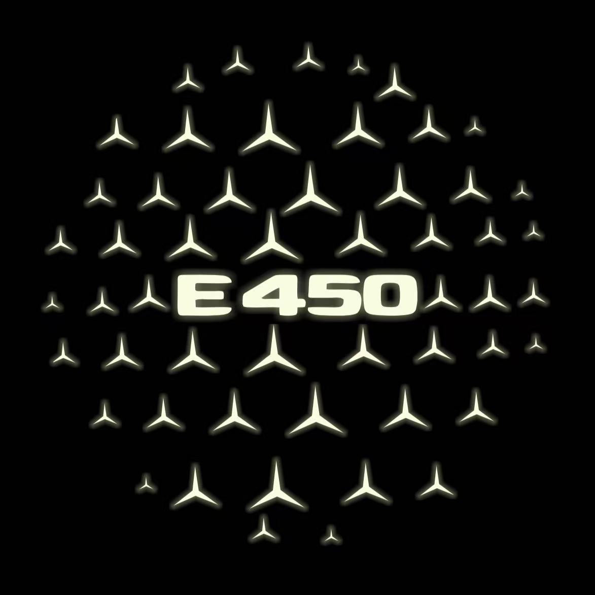 MERCEDES BENZ E450 LOGO PROJECTOT LIGHTS (quantity 1 = 1 sets/2 door lights)Nr.03f051