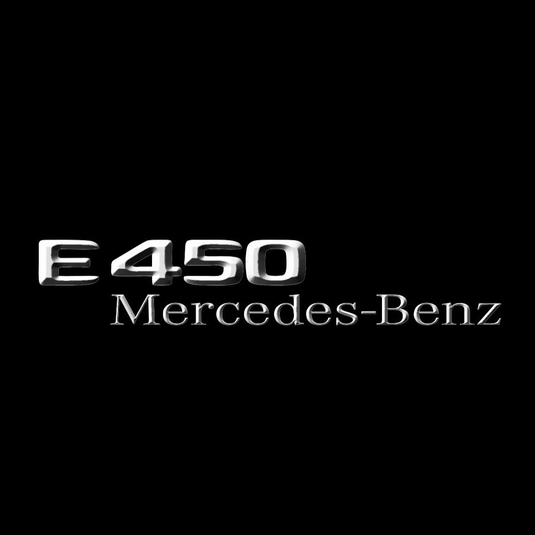 MERCEDES BENZ E 450 LOGO PROJECTOT LIGHTS (quantity 1 = 1 sets/2 door lights)Nr.03f052