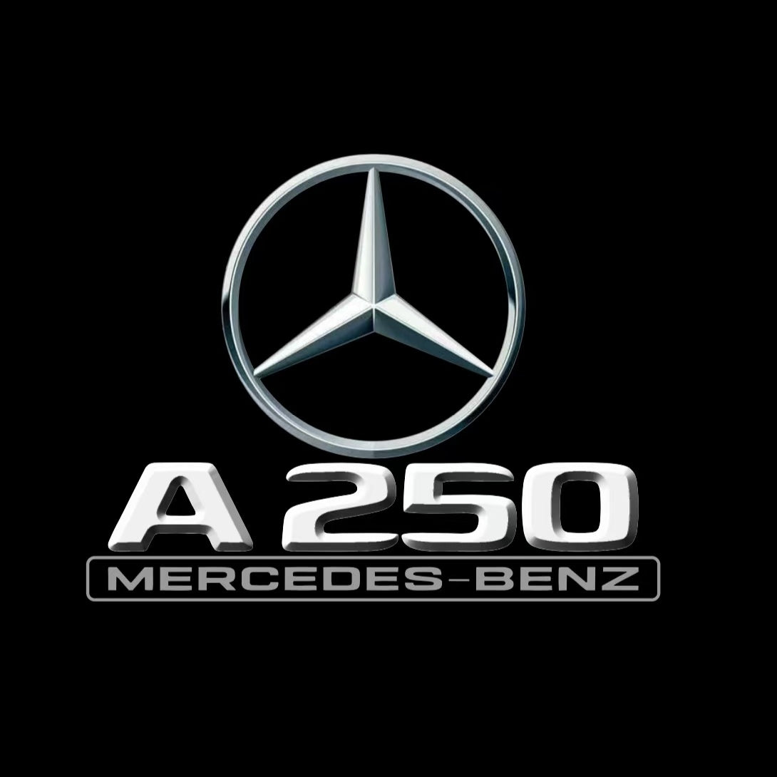 MERCEDES BENZ A250 LOGO PROJECTOR LIGHTS (quantity 1 = 1 sets/2 door lights)Nr.03f05